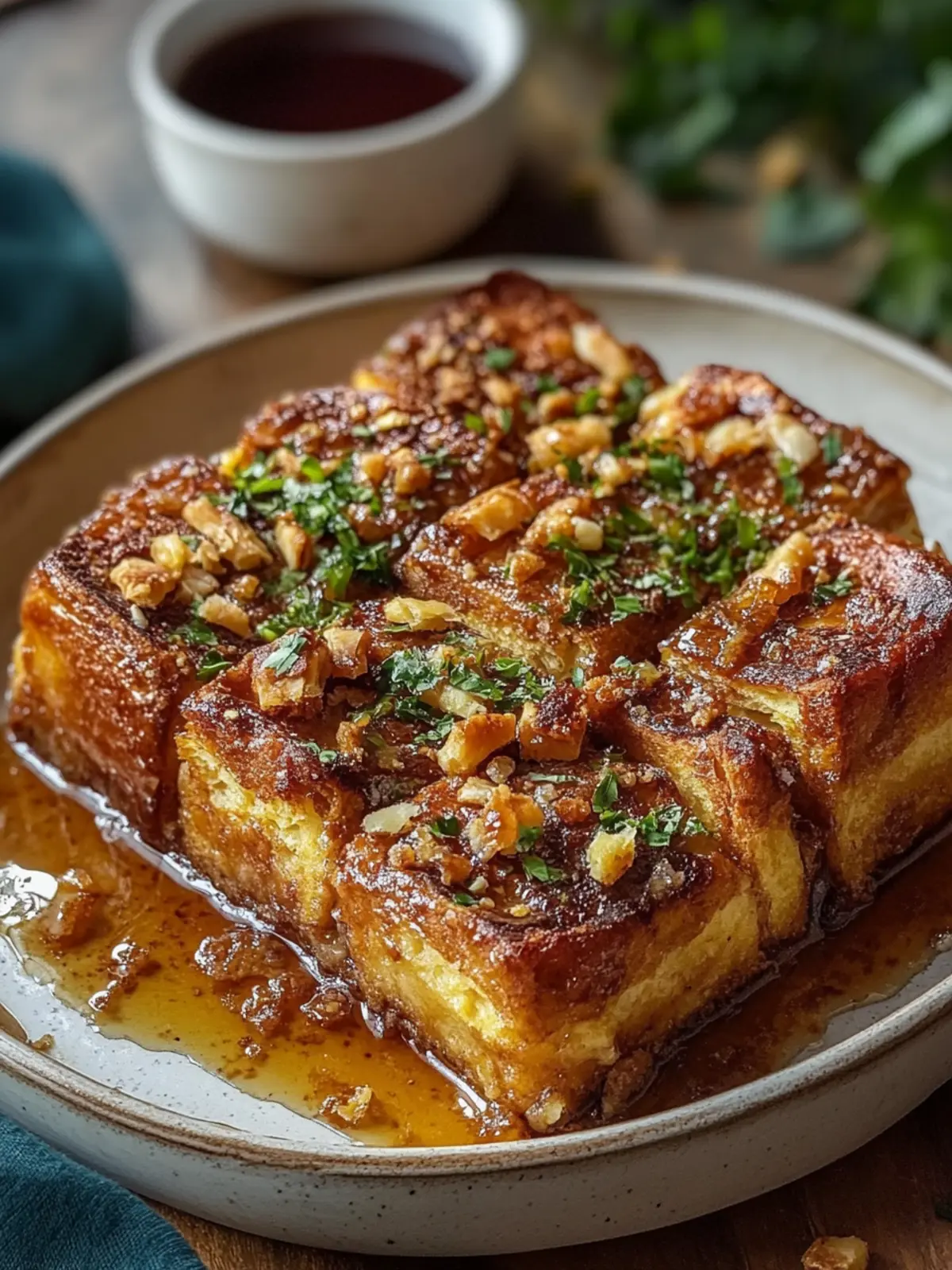 Baklava French Toast Bake - Your Ultimate Sweet Brunch Treat 2 Baklava French Toast Bake for a Sweet Brunch Treat