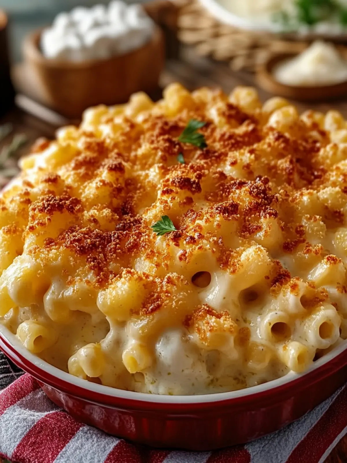 Creamy Baked Mac and Cheese with Cottage Cheese Delight 3 Baked Mac And Cheese With Cottage Cheese