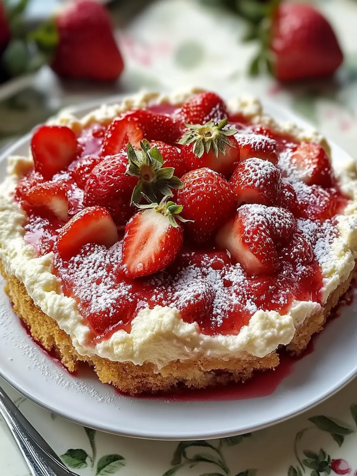 Donna Wood Strawberry Cheesecake Dump Cake for Busy Nights 5 Donna Wood Strawberry Cheesecake Dump Cake