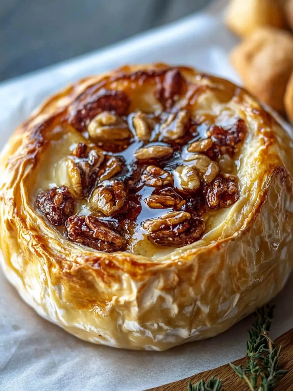 Baked Brie Delight: Quick Puff Pastry Treat for Any Occasion 4 Baked brie