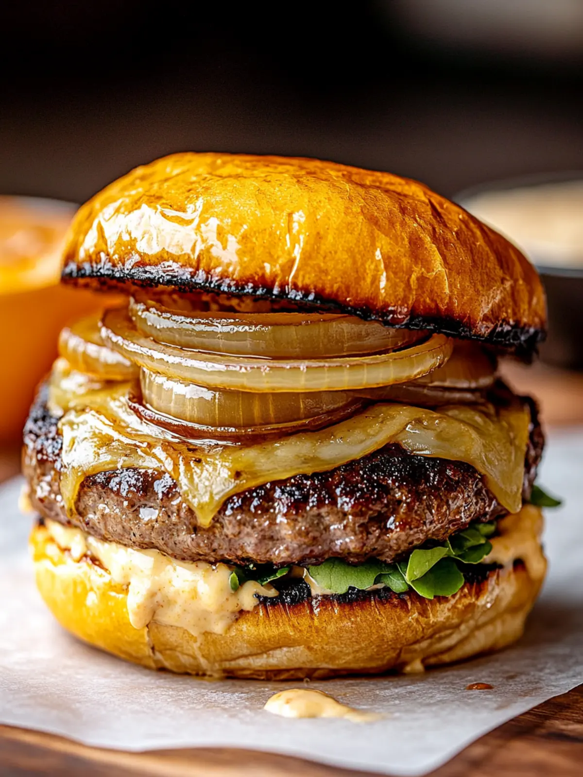 Savor the Onion Wrapped Flying Dutchman Burger Delight 5 Onion Wrapped Flying Dutchman Burger