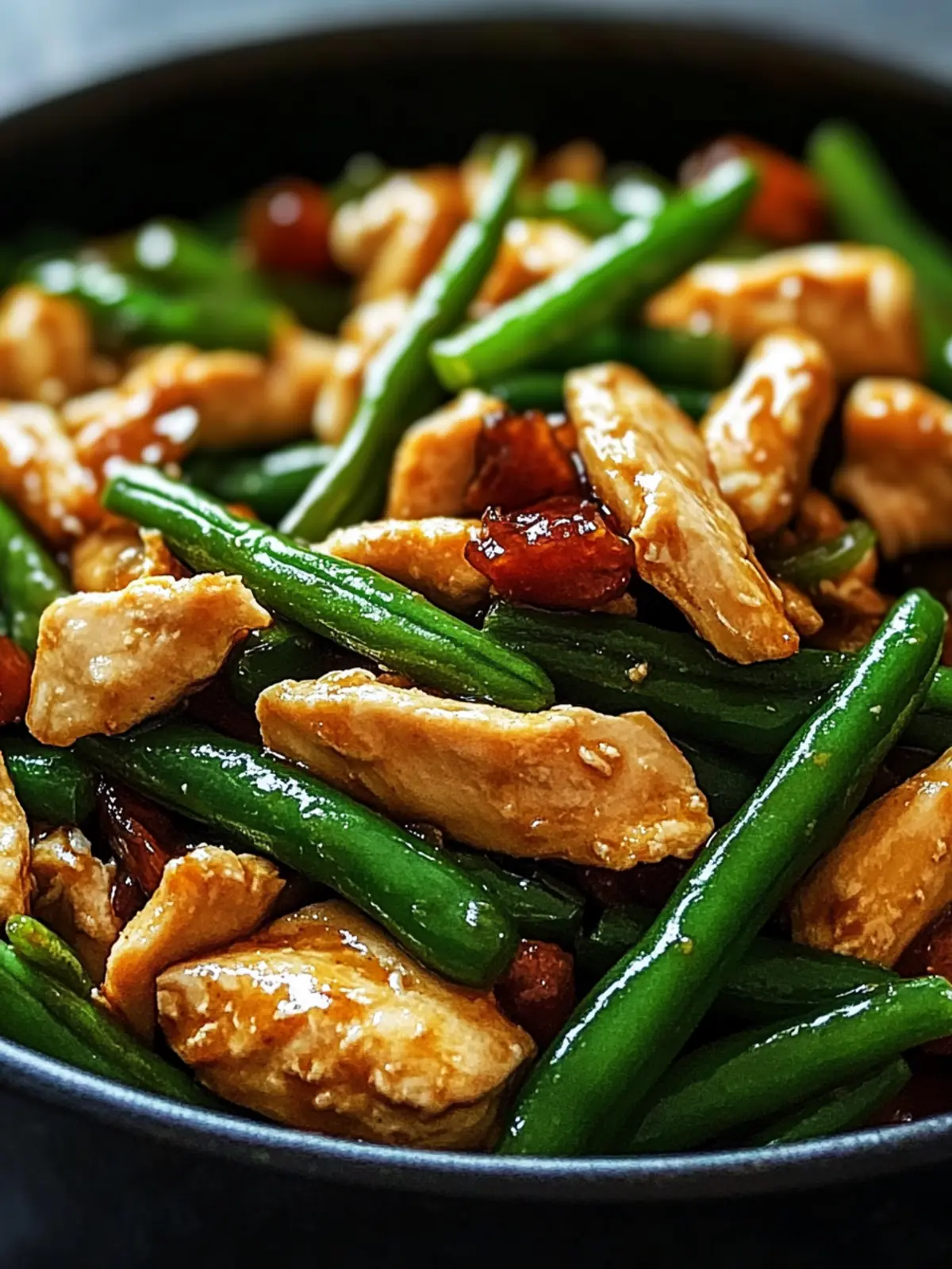 Healthy Chicken and Green Bean Stir-Fry Ready in 25 Minutes 3 Chicken and Green Bean Stir-Fry