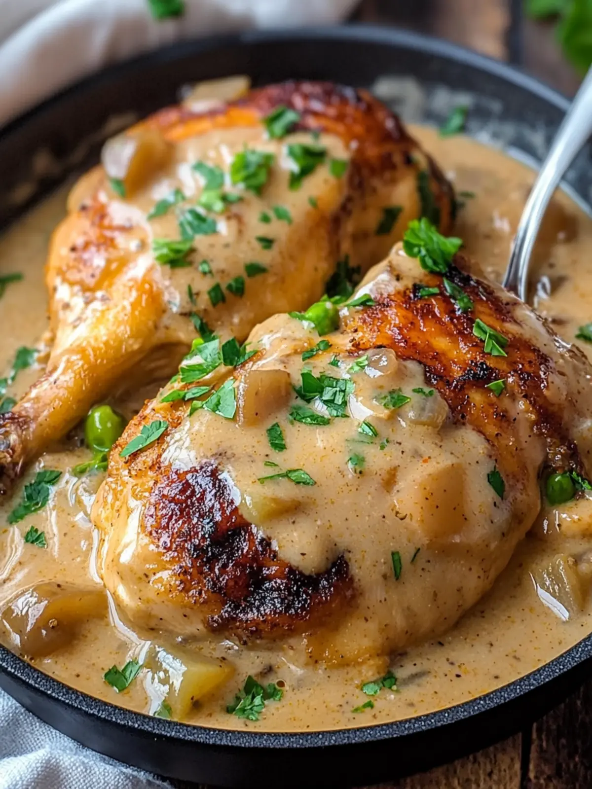 Rich And Creamy Cajun Smothered Chicken Recipe to Savor 4 Rich And Creamy Cajun Smothered Chicken Recipe With Gravy