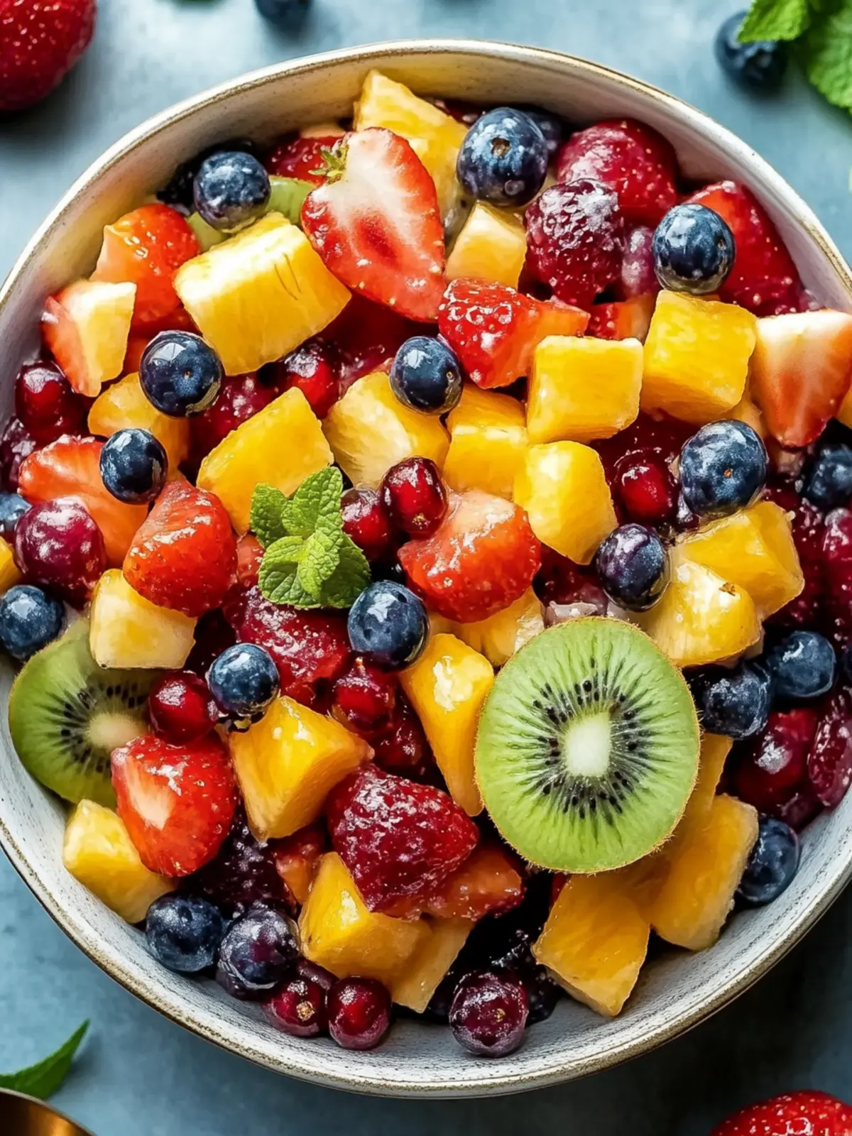 Easy Fruit Salad with Creamy Pudding for Instant Joy 3 Easy Fruit Salad