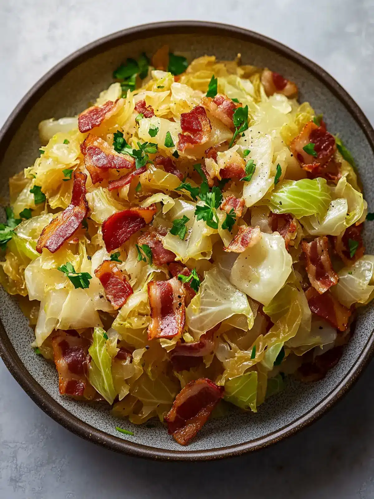 Savory Slow Cooker Braised Cabbage and Bacon Delight 4 Slow Cooker Braised Cabbage and Bacon