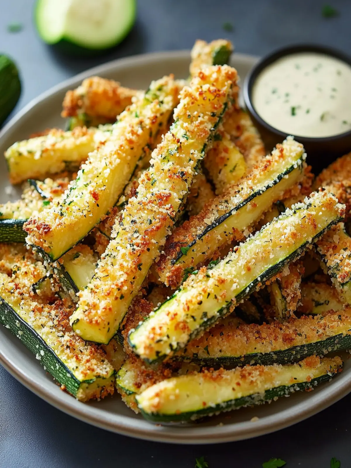 Crispy Baked Keto Zucchini Fries Recipe for Guilt-Free Snacking 4 Crispy Baked Keto Zucchini Fries Recipe