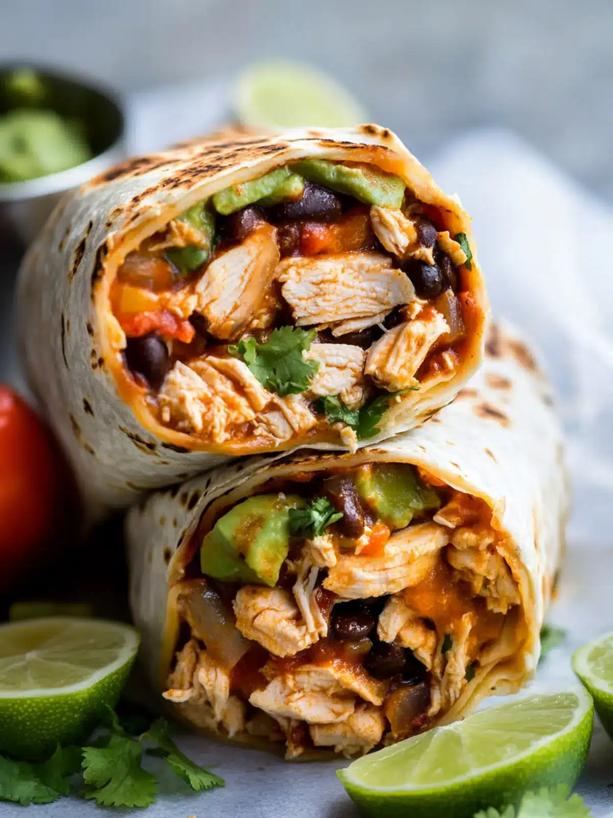 Delicious Rotisserie Chicken Burritos for Easy Weeknight Meals 3 Rotisserie Chicken Burritos