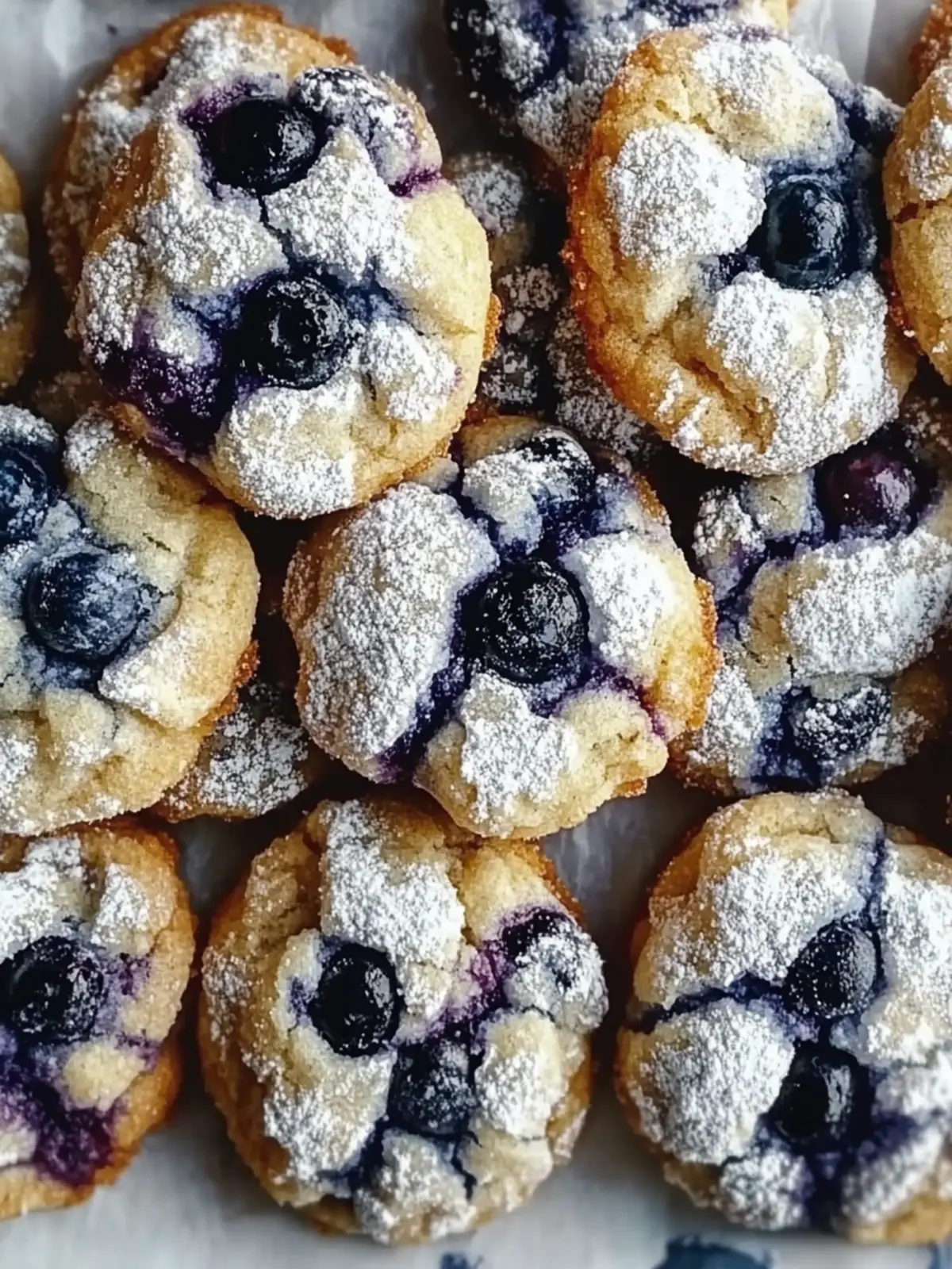 Blueberry Crinkle Cookies: Sweet Summer Delights Made Easy 5 Blueberry Crinkle Cookies