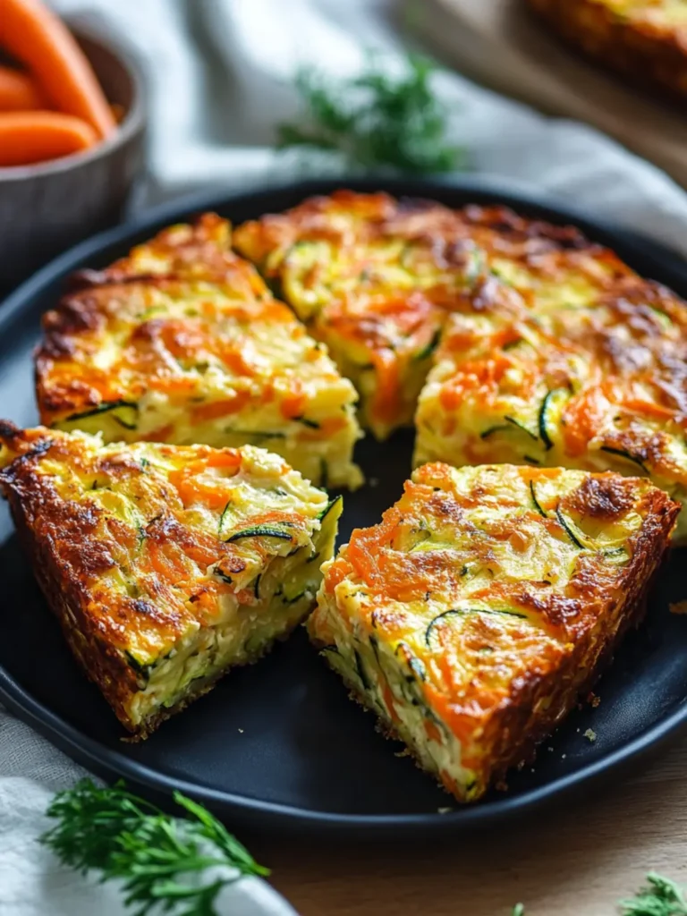 Delicious Zucchini and Carrot Slice Recipe