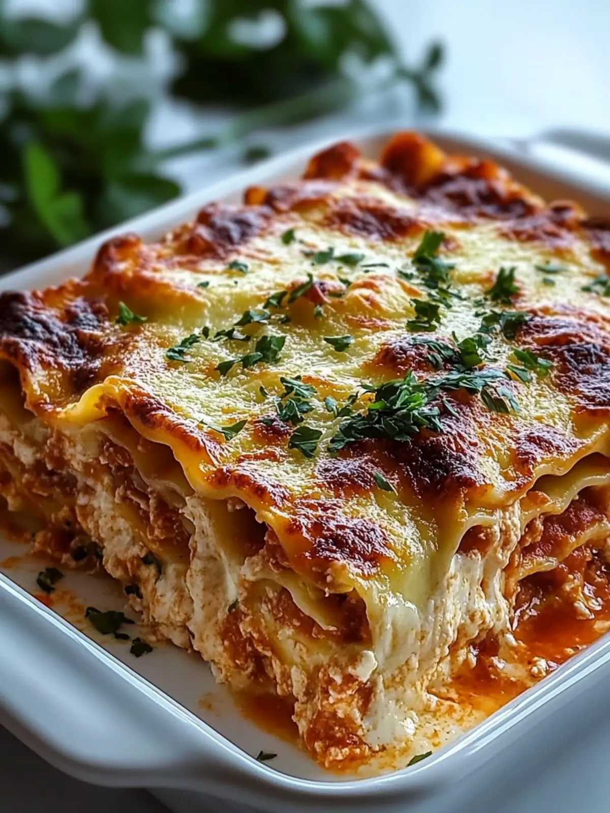Irresistibly Creamy Chicken Lasagna Bake Your Family Will Love 3 Chicken Lasagna Bake