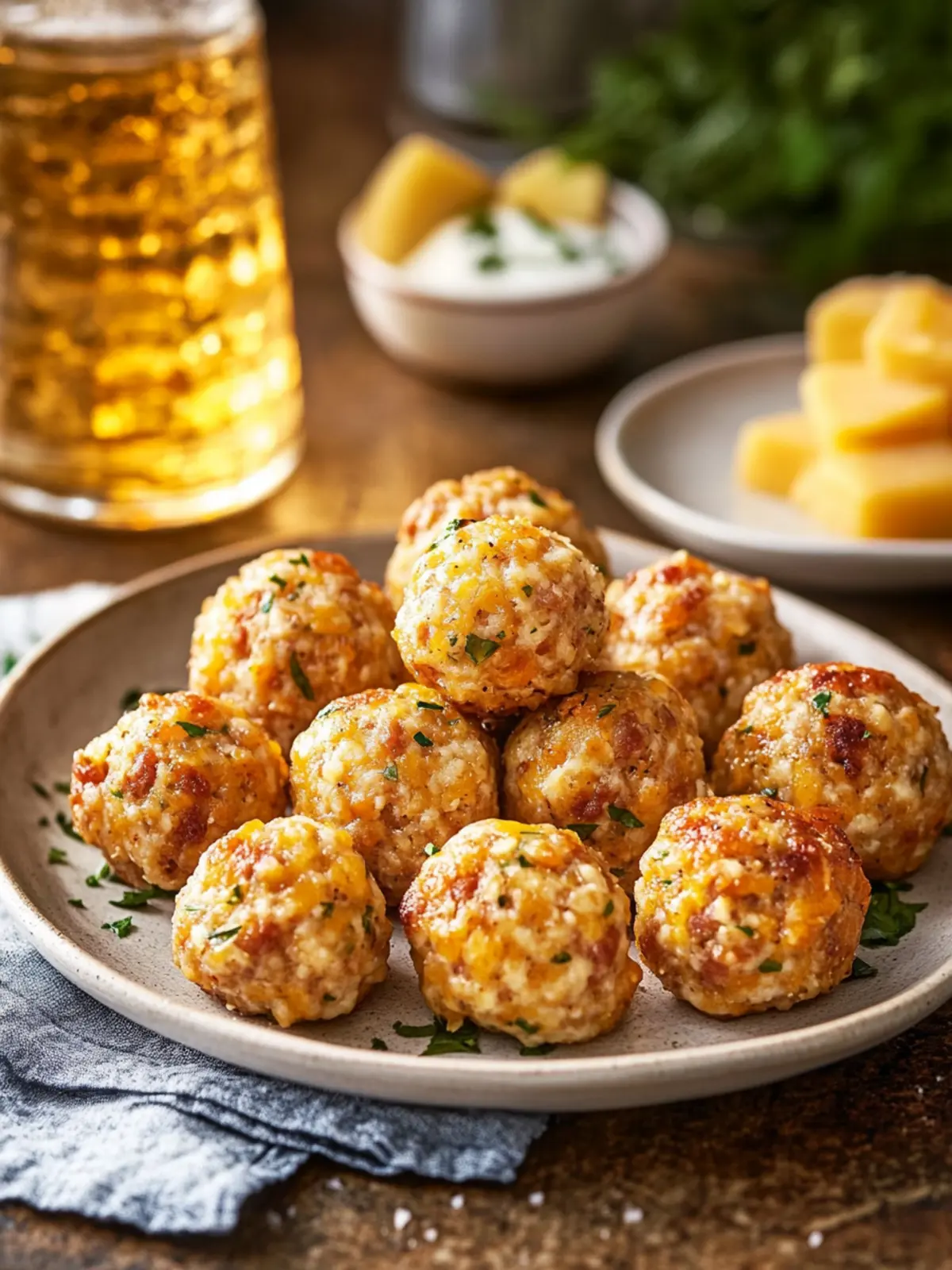 Cheddar Bay Sausage Balls: Comfort Food for Every Gathering 4 Cheddar Bay Sausage Balls