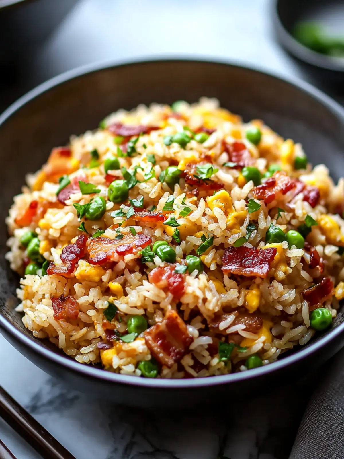 Savory Bacon Fried Rice – Your New Dinner Delight 4 Bacon Fried Rice