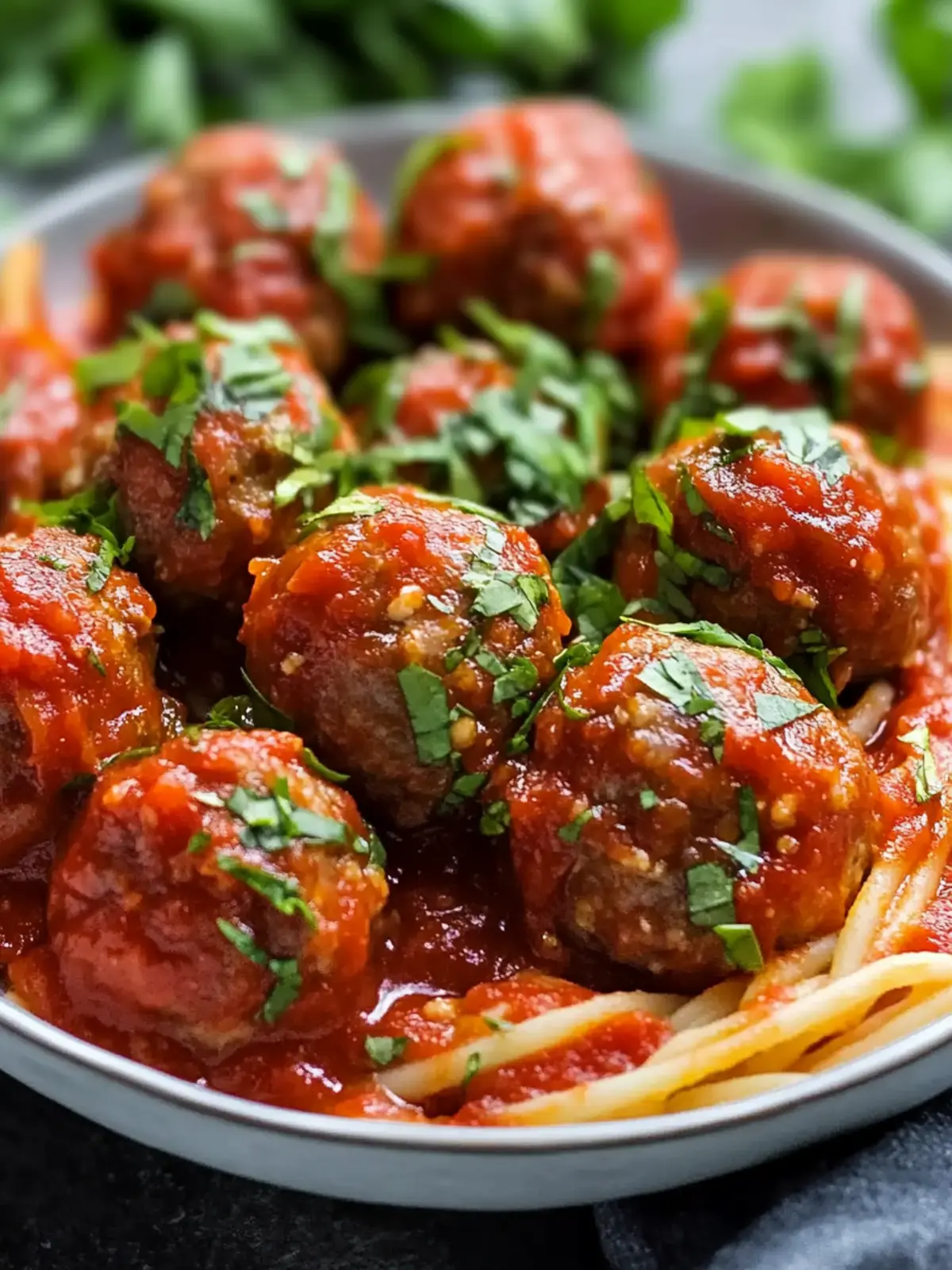 Smoked Meatballs Marinara: BBQ Flavor Meets Italian Comfort 5 Smoked Meatballs Marinara