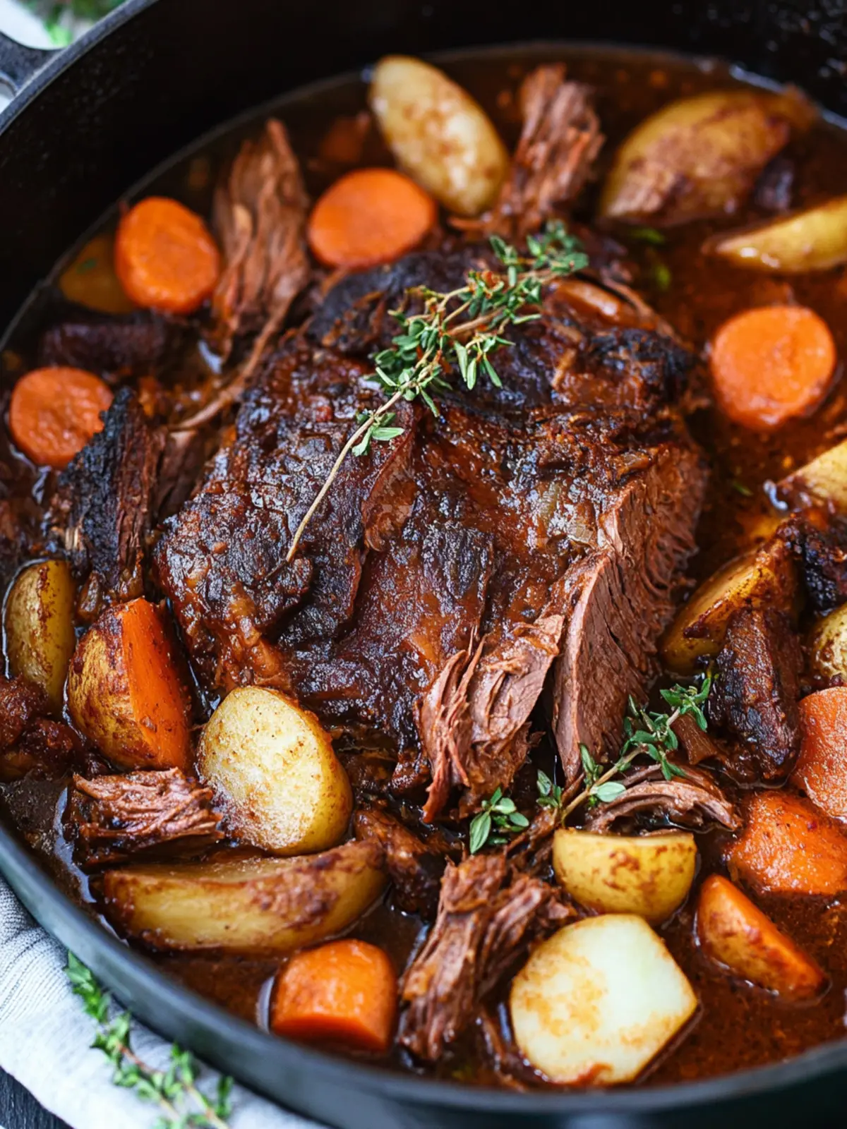 Melt-in-Your-Mouth Dutch Oven Pot Roast for Cozy Nights 4 Dutch Oven Pot Roast