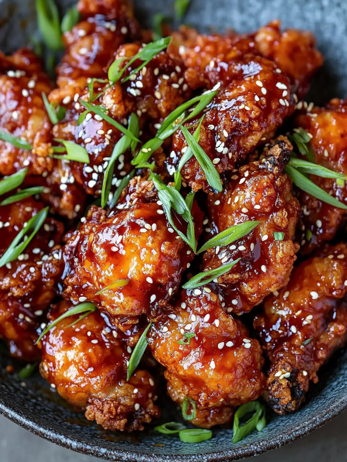 Crispy Korean Fried Chicken Recipe with Sweet Gochujang Sauce 2 Korean Fried Chicken Recipe