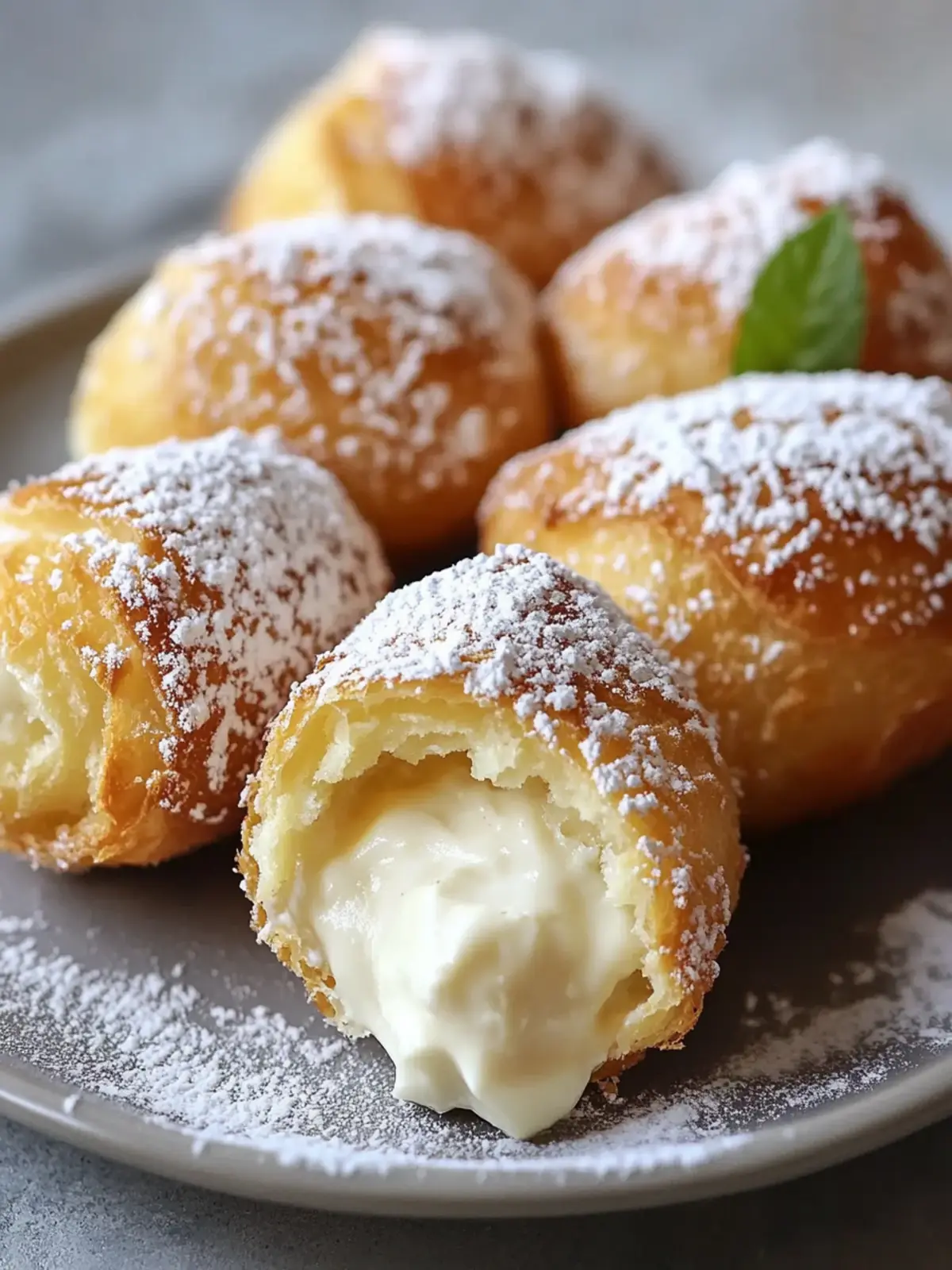 Italian Cream Stuffed Cannoncini: A Sweet Slice of Italy 5 Italian Cream Stuffed Cannoncini