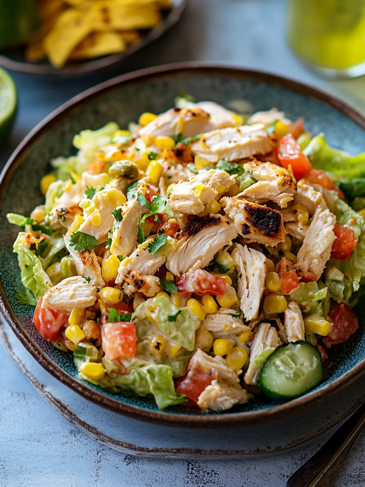 Delicious Ensalada de Pollo Mexicana for Effortless Gatherings 2 Ensalada de Pollo Mexicana