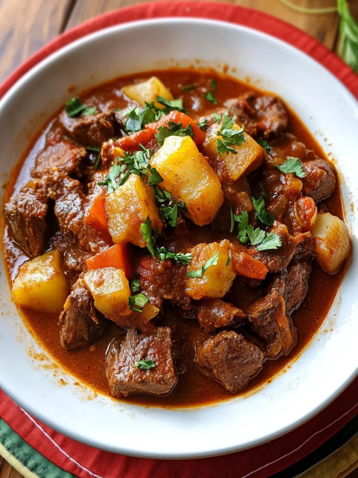 Discover Flavorful Carne de Res Guisada with a Twist 2 Carne de res guisada