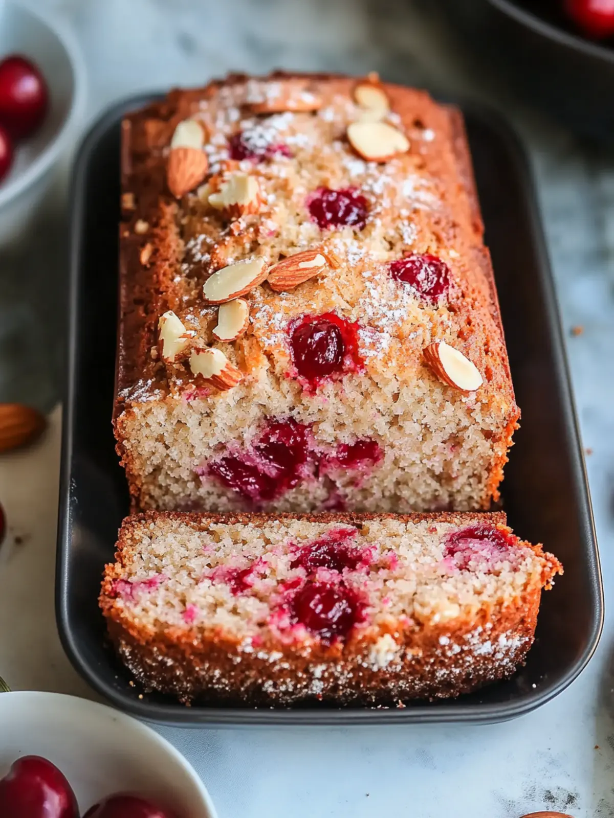 Cherry Almond Bread: Moist Delight Perfect for Breakfast Bliss 4 Cherry Almond Bread