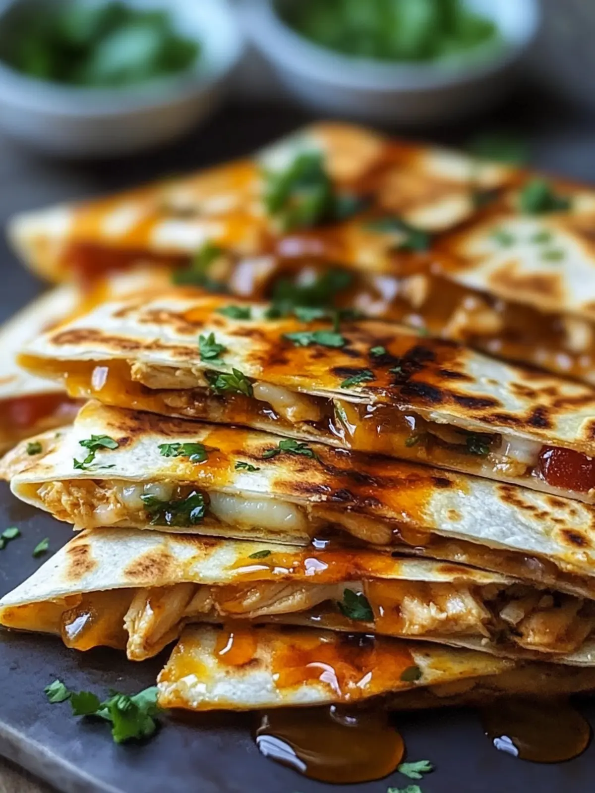 Cheesy Hot Honey Chicken Quesadillas for Flavor Lovers 4 Cheesy Hot Honey Chicken Quesadillas