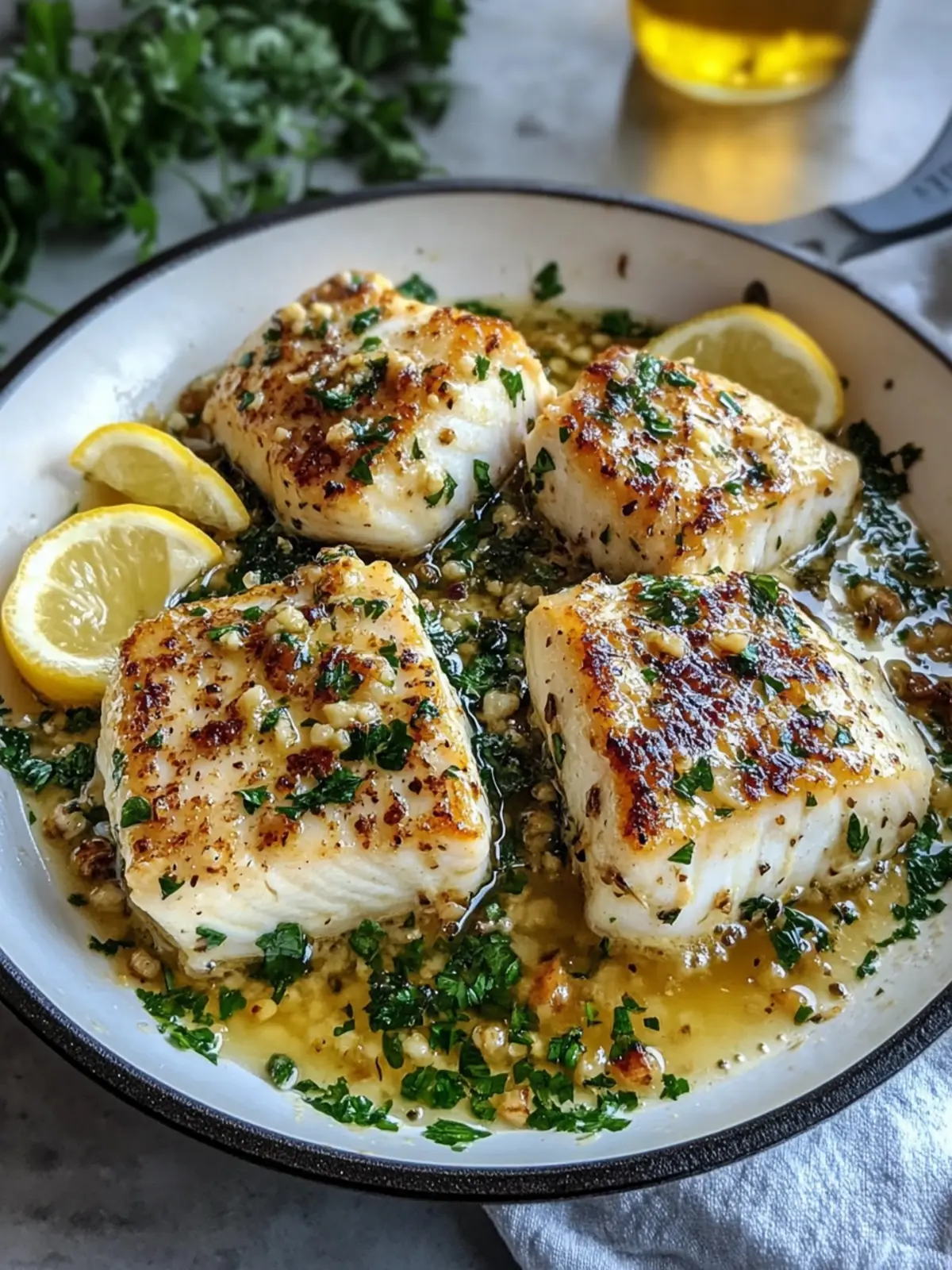 Garlic Butter Mahi Mahi Skillet: Quick & Delicious Dinner Bliss 5 Garlic Butter Mahi Mahi Skillet