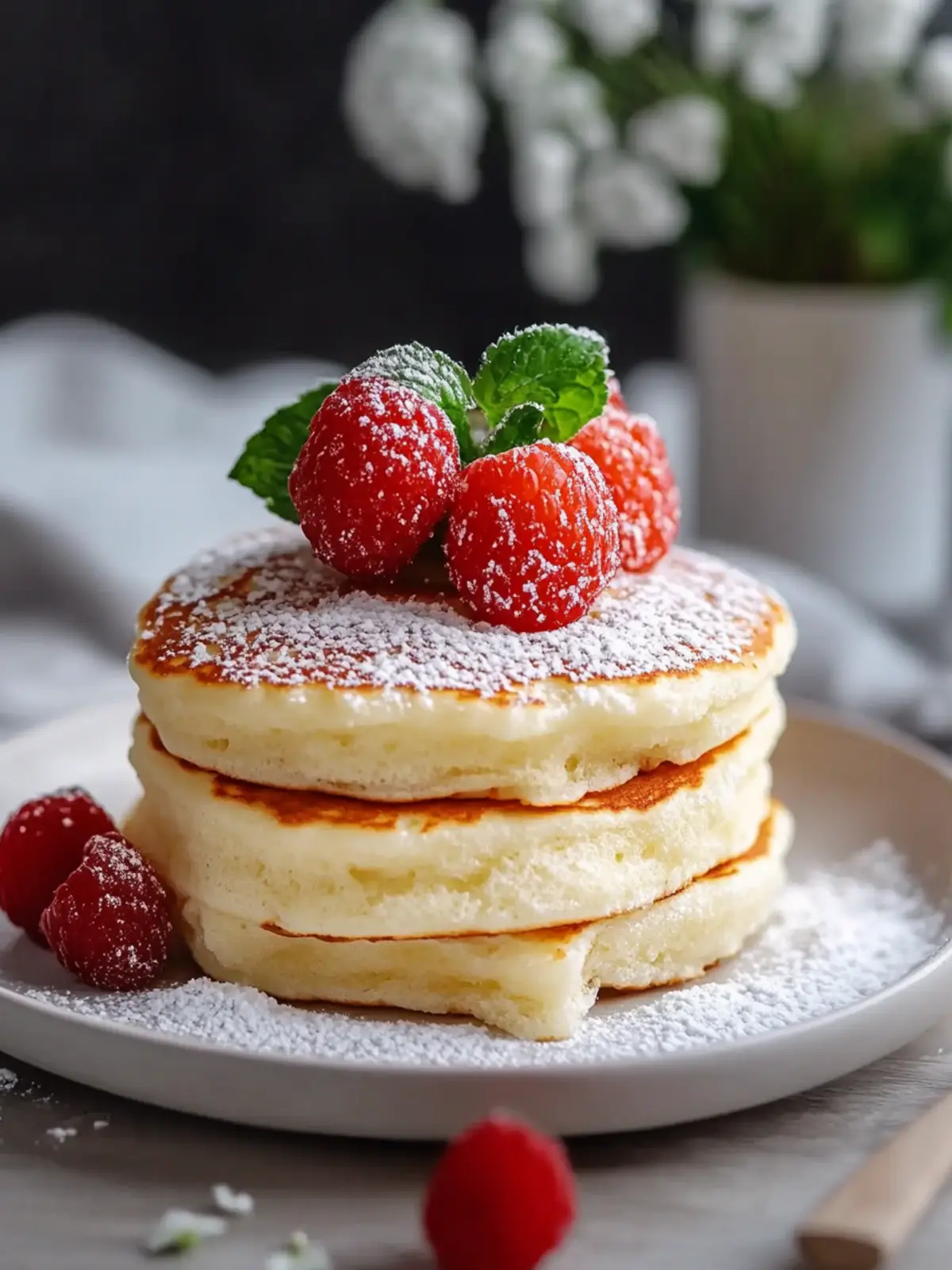 Fluffy Japanese Souffle Pancakes: A Cloud-Like Breakfast Dream 3 Fluffy Japanese Souffle Pancakes