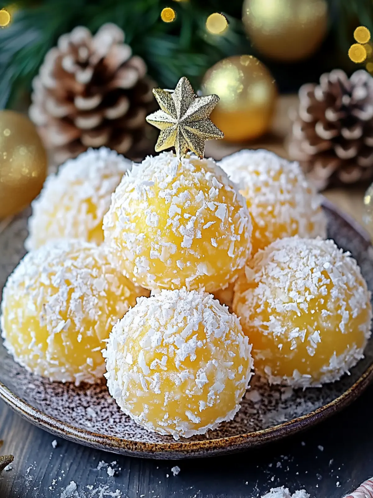 Pineapple Christmas Balls: Easy No-Bake Tropical Delight 2 Pineapple Christmas Balls