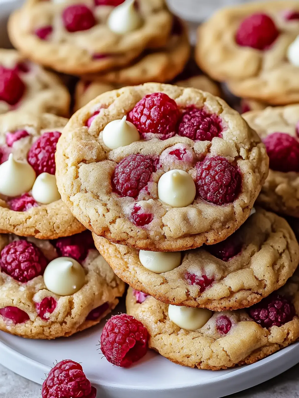 Raspberry White Chocolate Cookies Easy Recipe You’ll Love 2 Raspberry White Chocolate Cookies-Easy Recipe