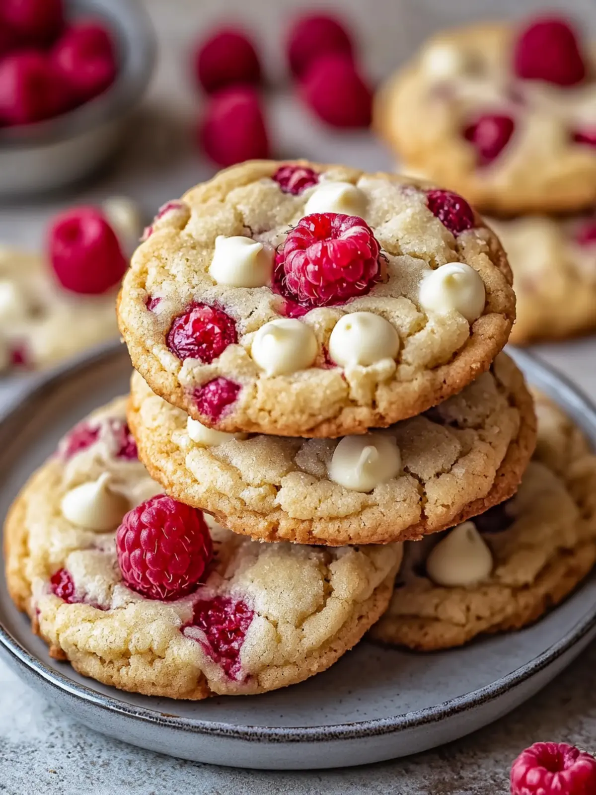 Raspberry White Chocolate Cookies Easy Recipe You’ll Love 3 Raspberry White Chocolate Cookies-Easy Recipe