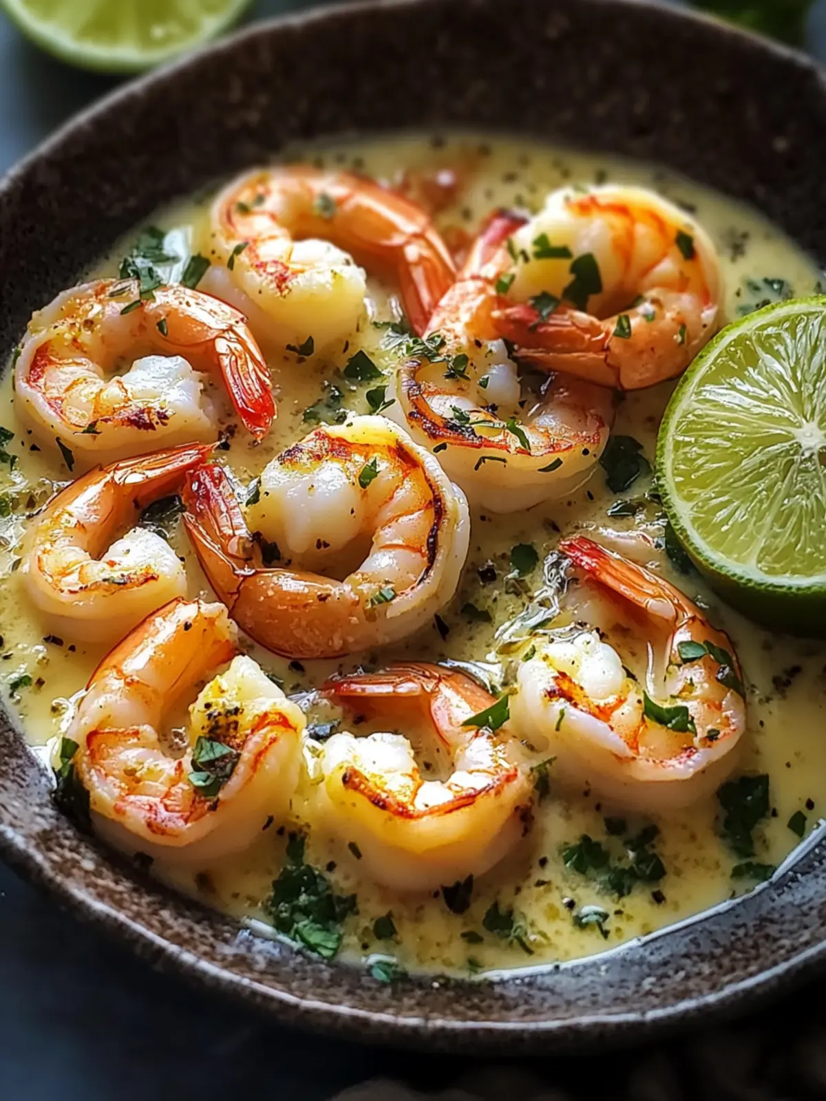 Indulge in Shrimp with Garlic and Coconut Milk Bliss 4 Shrimp with Garlic and Coconut Milk