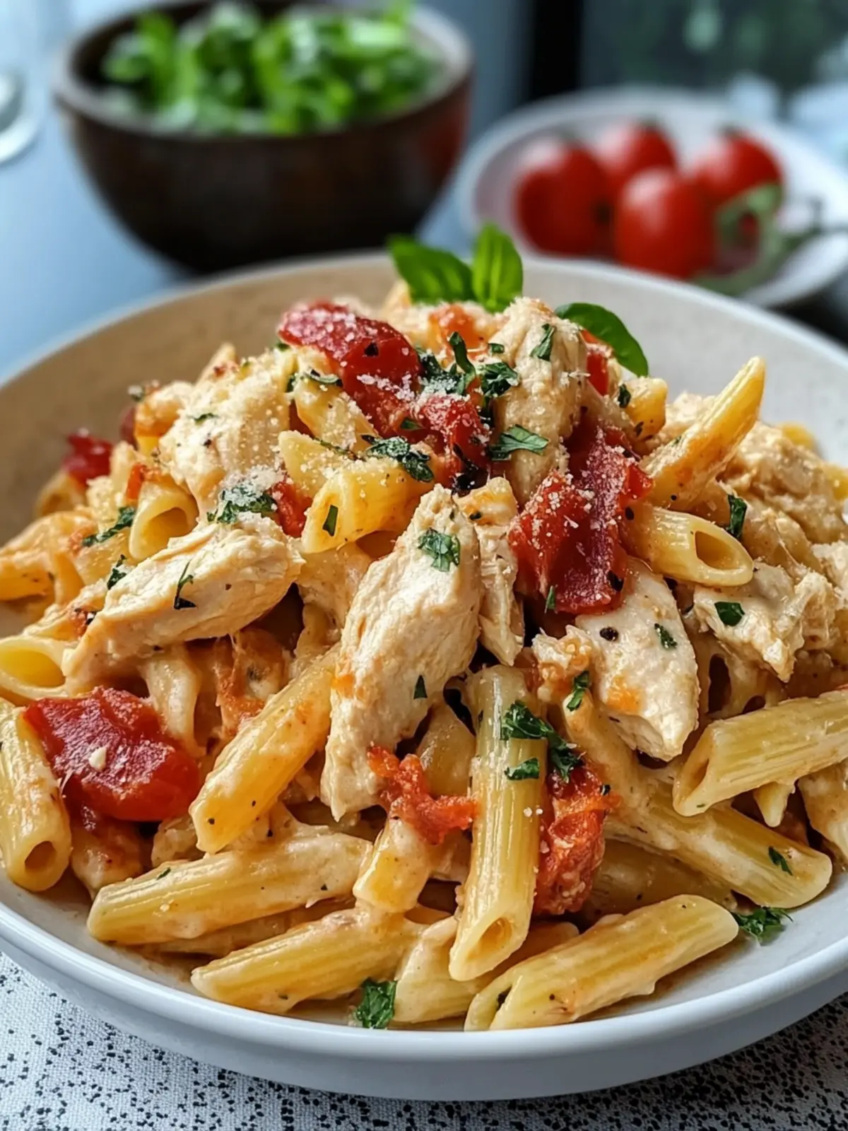 Irresistibly Creamy Crack Chicken Penne One Pot Pasta Delight 5 Crack Chicken Penne One Pot Pasta