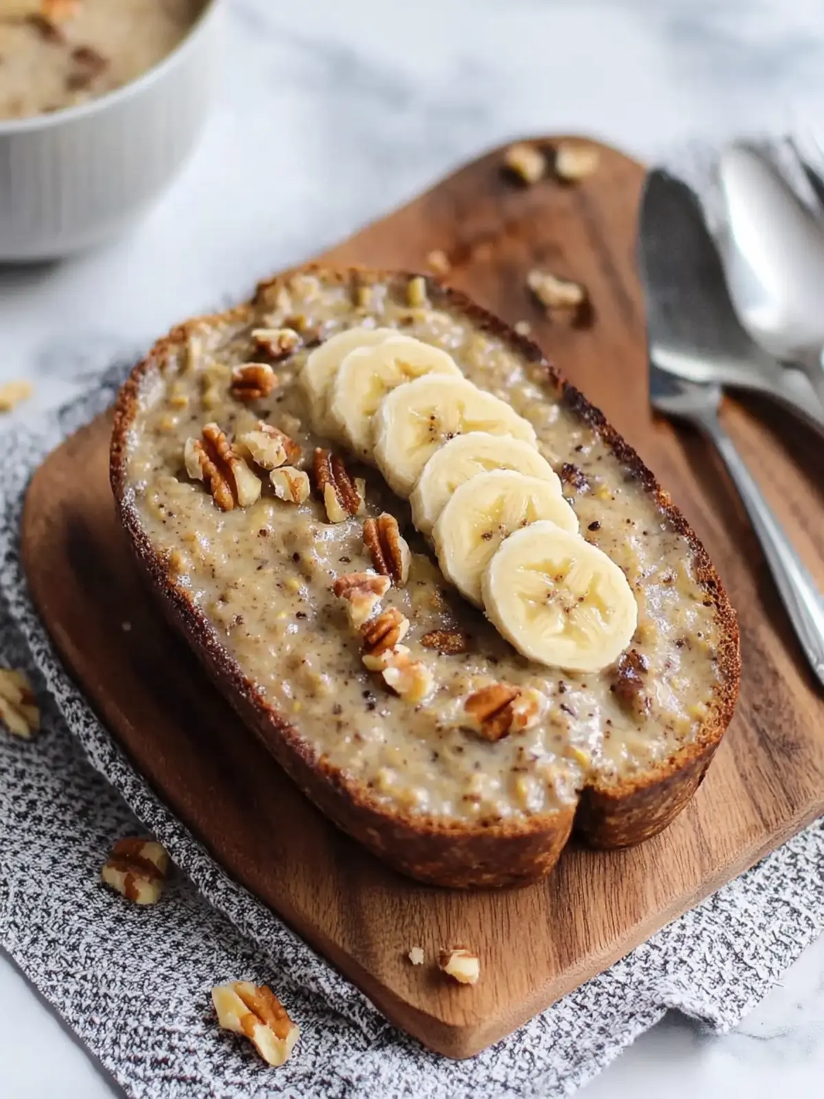 Easy One-Bowl Bizcocho de Banana y Nueces You’ll Love 4 Bizcocho de banana y nueces fácil {one bowl}