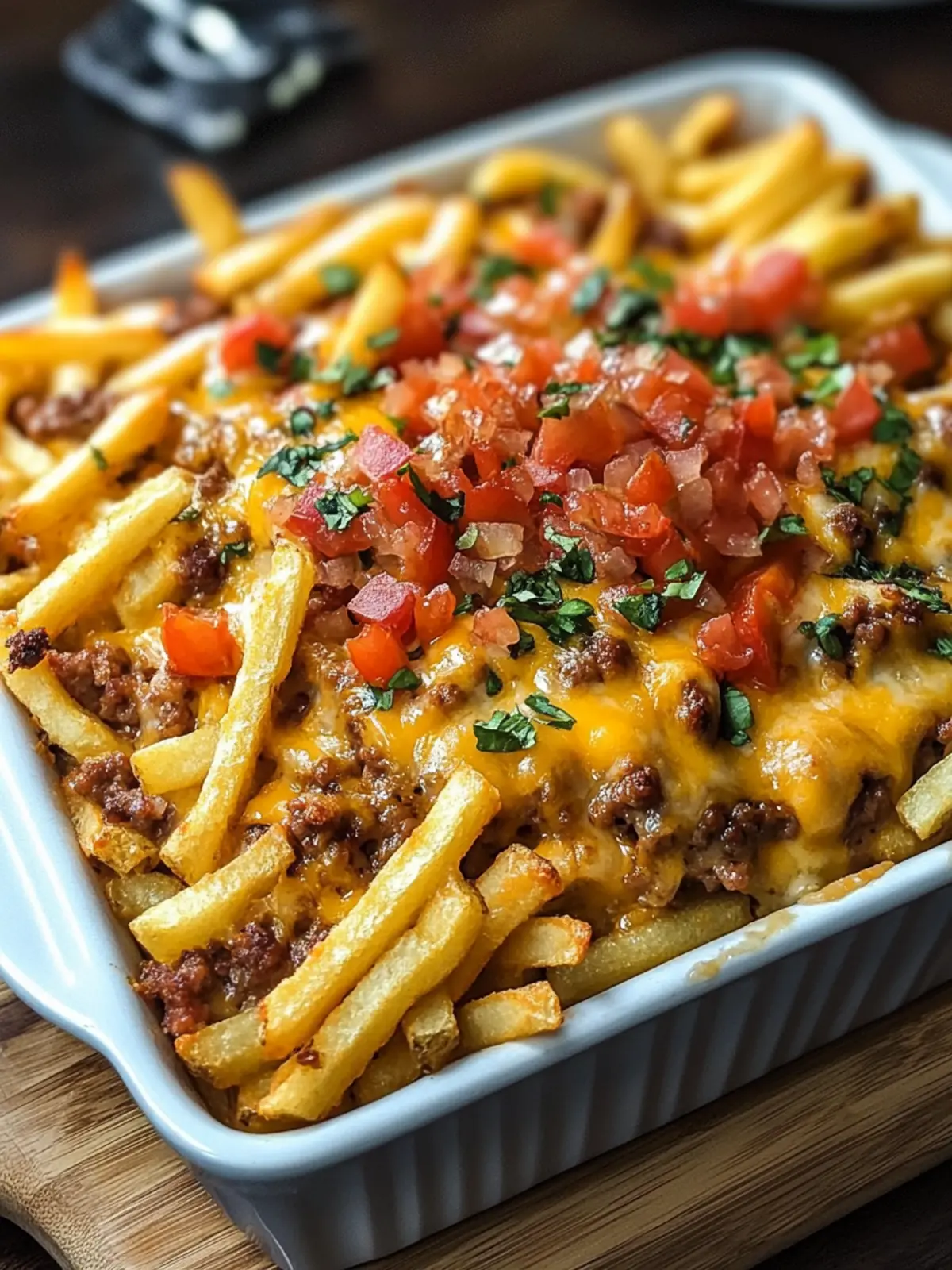 Cheeseburger French Fry Casserole: Comfort Food Bliss! 4 Cheeseburger French Fry Casserole