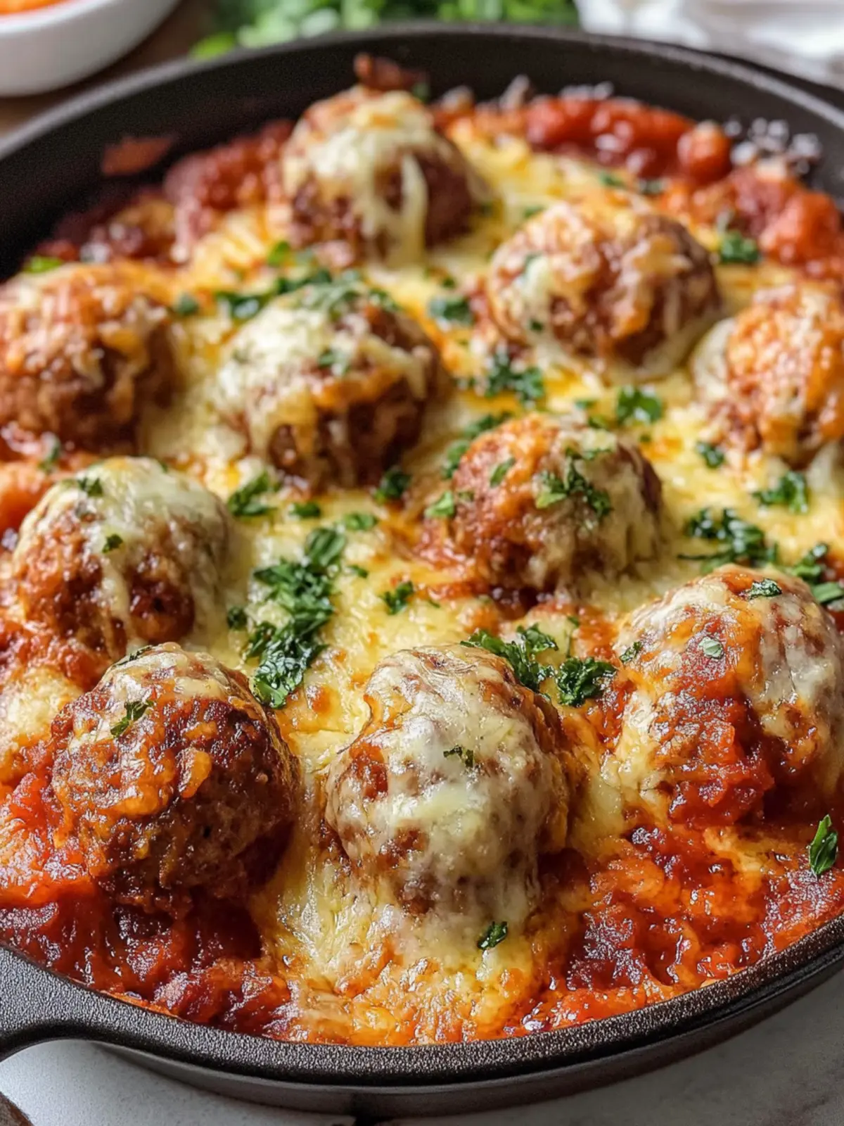 Cheesy Baked Meatballs (Vegetarian) That'll Wow Your Dinner Guests 5 Cheesy Baked Meatballs (Vegetarian)