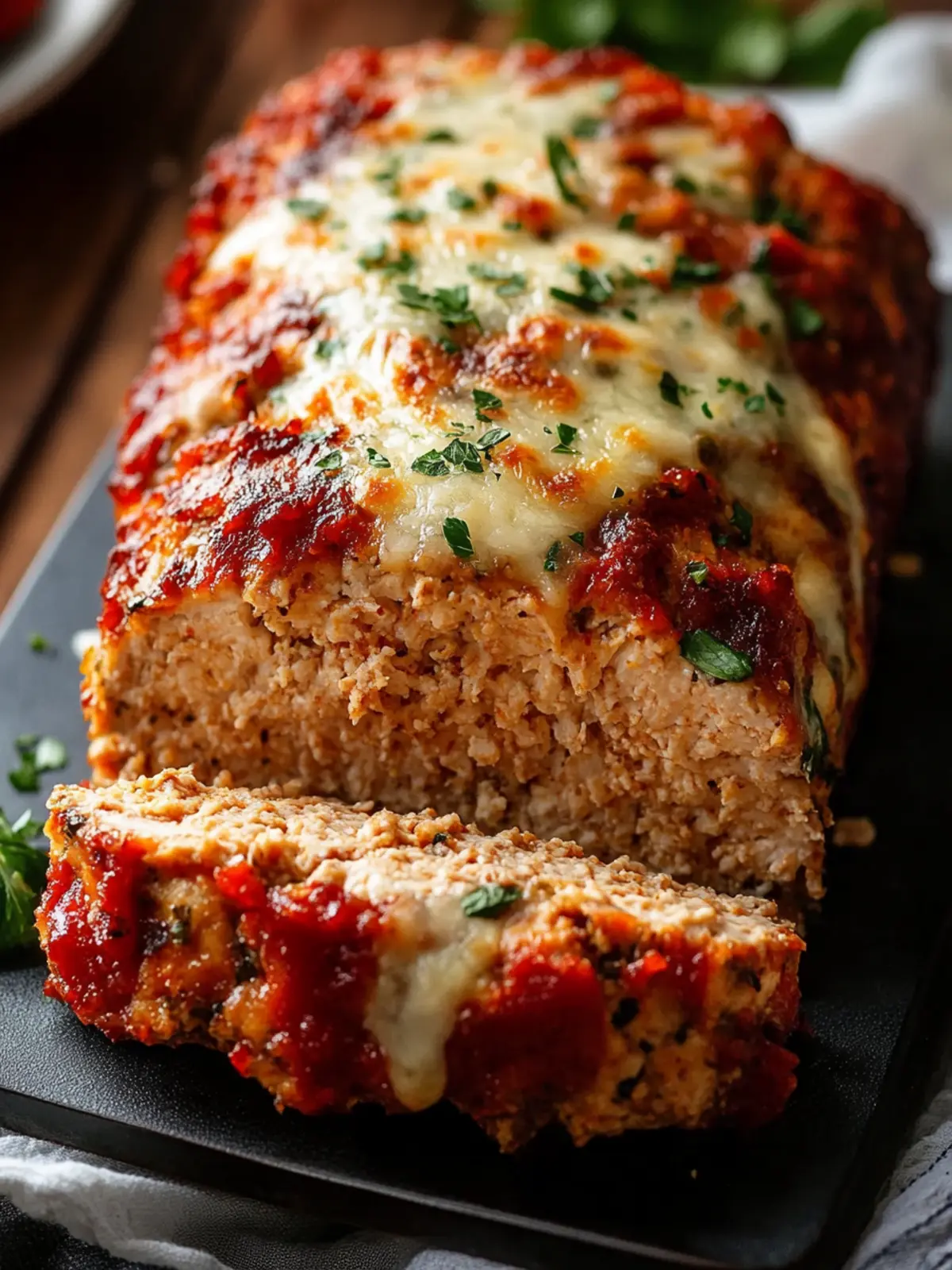 Parmesan Chicken Meatloaf: A Juicy Twist Your Family Will Love 3 Parmesan Chicken Meatloaf
