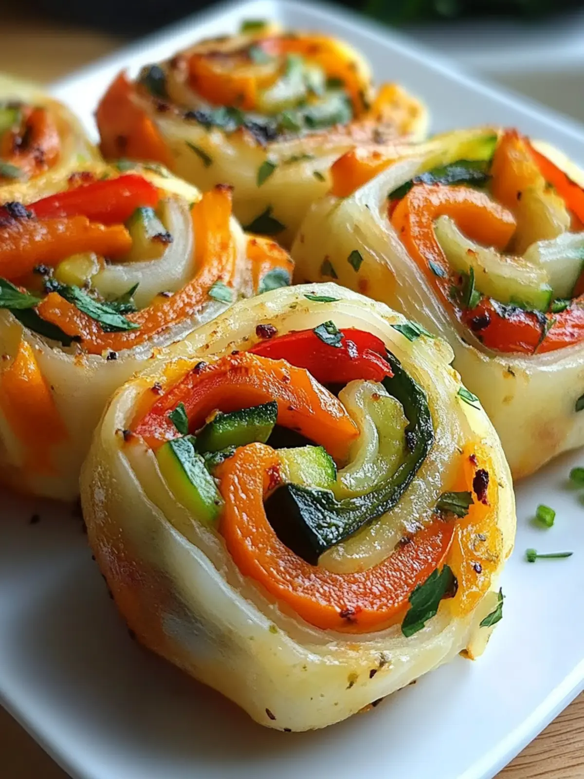 Baked Vegetable Rolls: A Healthy Delight You’ll Crave 3 Baked Vegetable Rolls