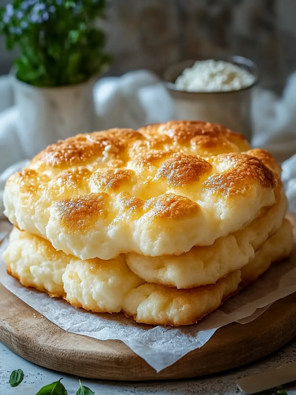 Fluffy Cottage Cheese Cloud Bread: Your Low-Carb Delight 3 Fluffy Cottage Cheese Cloud Bread