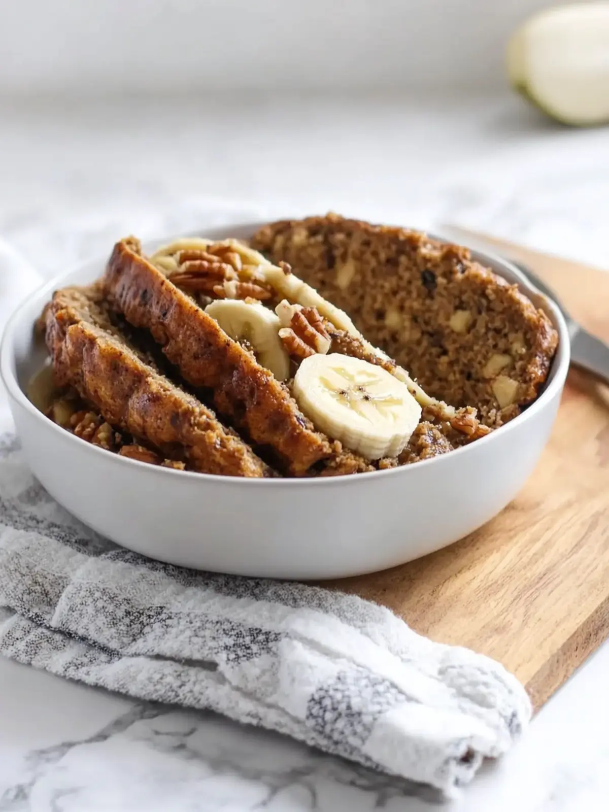 Easy One-Bowl Bizcocho de Banana y Nueces You’ll Love 3 Bizcocho de banana y nueces fácil {one bowl}