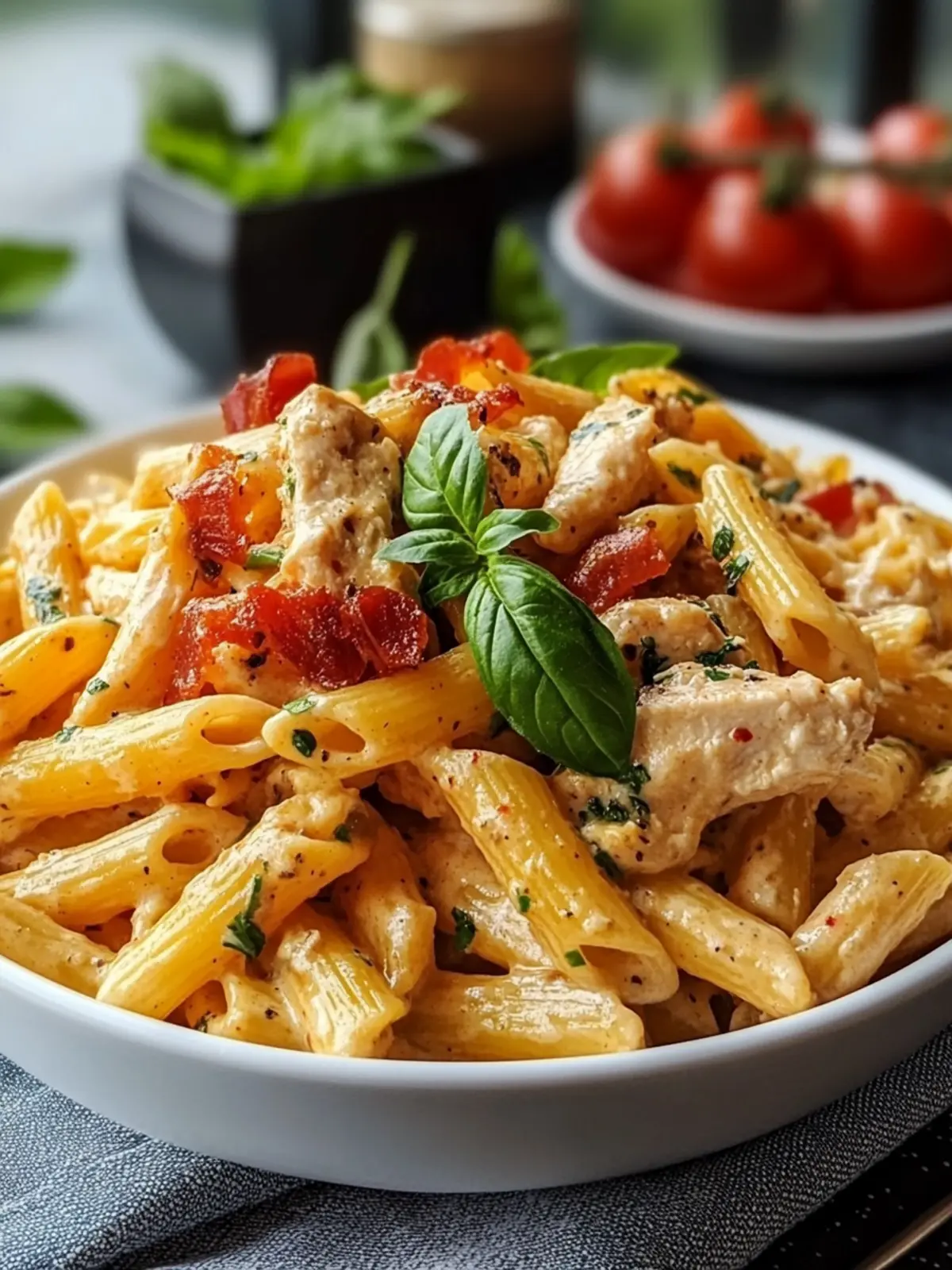 Irresistibly Creamy Crack Chicken Penne One Pot Pasta Delight 3 Crack Chicken Penne One Pot Pasta