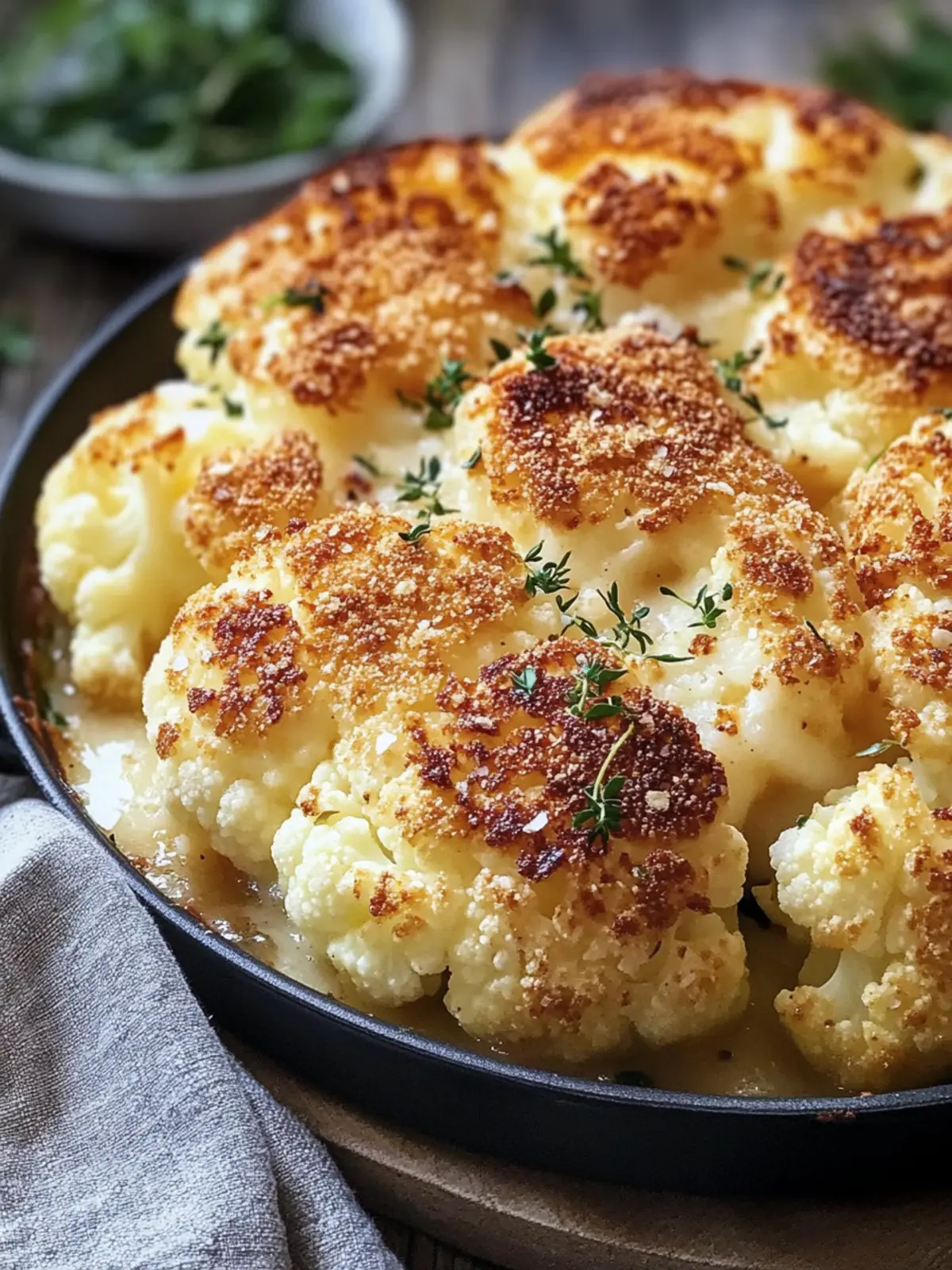 Baked Cauliflower Crisp: A Guilt-Free Crunch You’ll Love 2 Baked Cauliflower Crisp