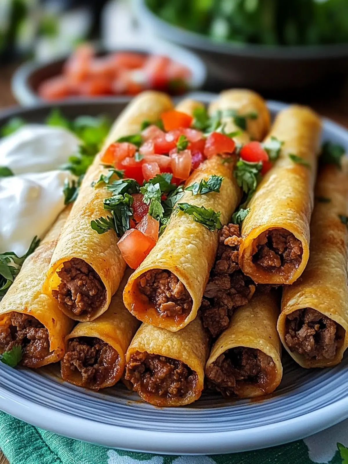 Crispy Oven-Baked Beef Taquitos That Make Dinner a Breeze 2 Crispy Oven-Baked Beef Taquitos