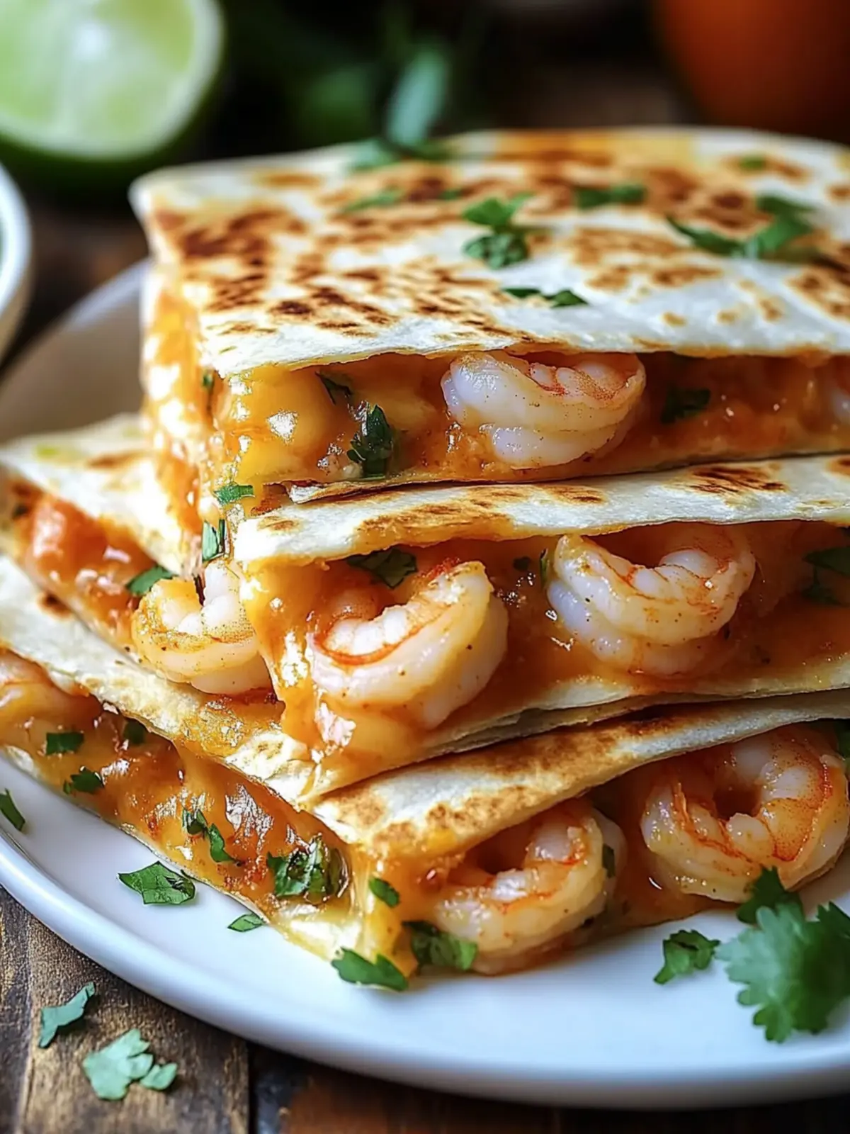 Delicious Shrimp Quesadilla Melty Cheese in 30 Minutes 4 Shrimp Quesadilla Melty Cheese