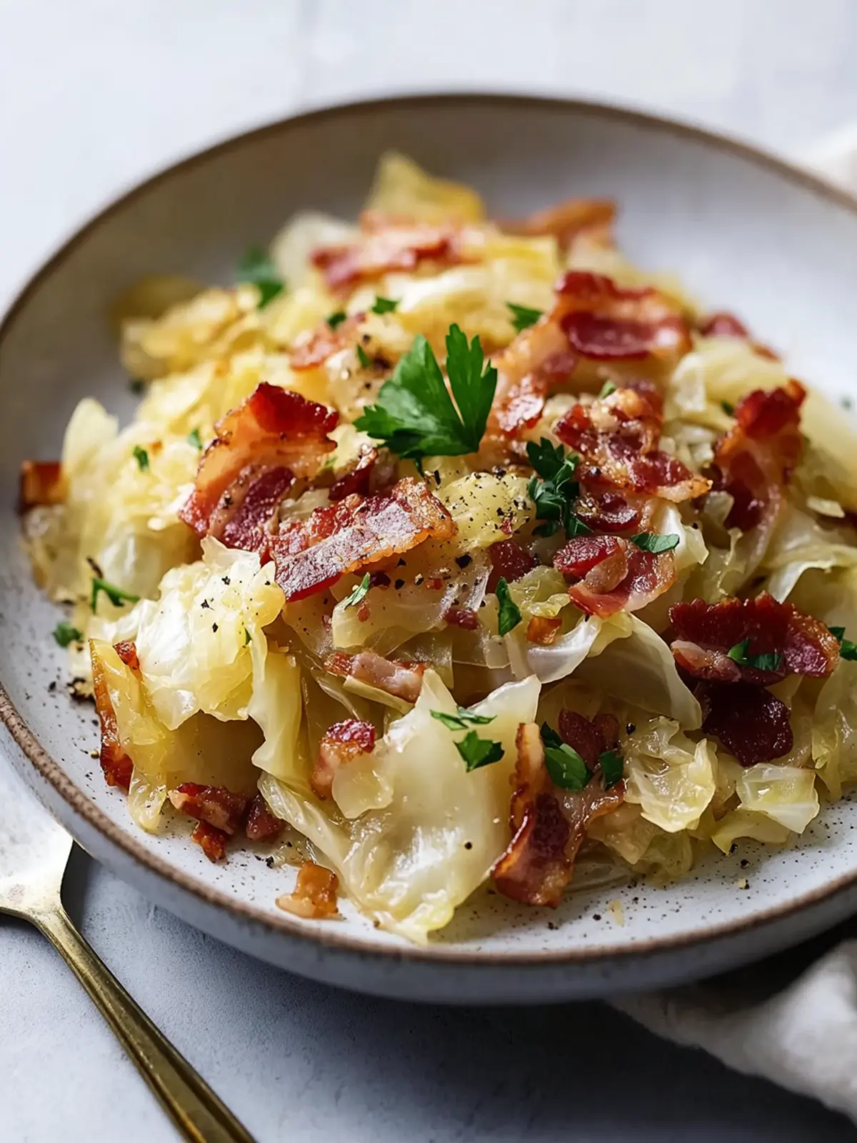 Savory Slow Cooker Braised Cabbage and Bacon Delight 3 Slow Cooker Braised Cabbage and Bacon