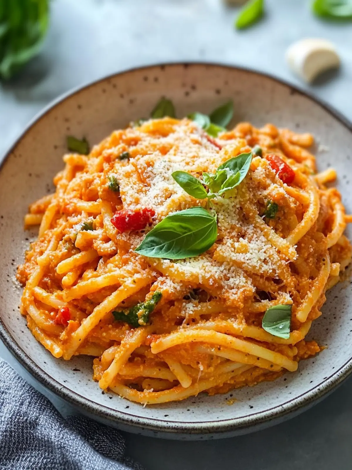 Creamy Red Pesto Pasta Ready in Under 30 Minutes 5 Red Pesto Pasta