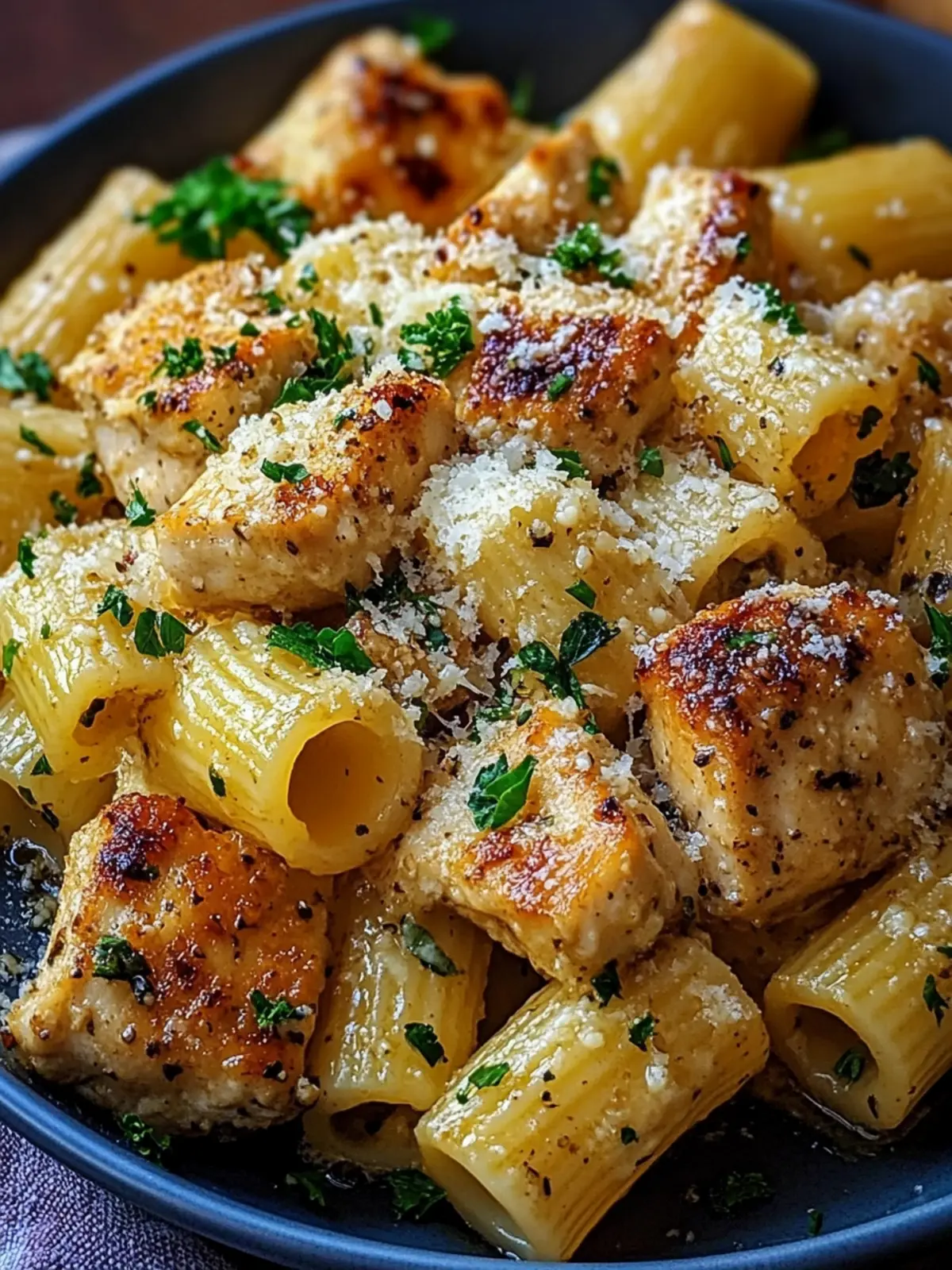 Garlic Butter Chicken with Rigatoni and Parmesan in 30 Minutes 2 Garlic Butter Chicken with Rigatoni and Parmesan