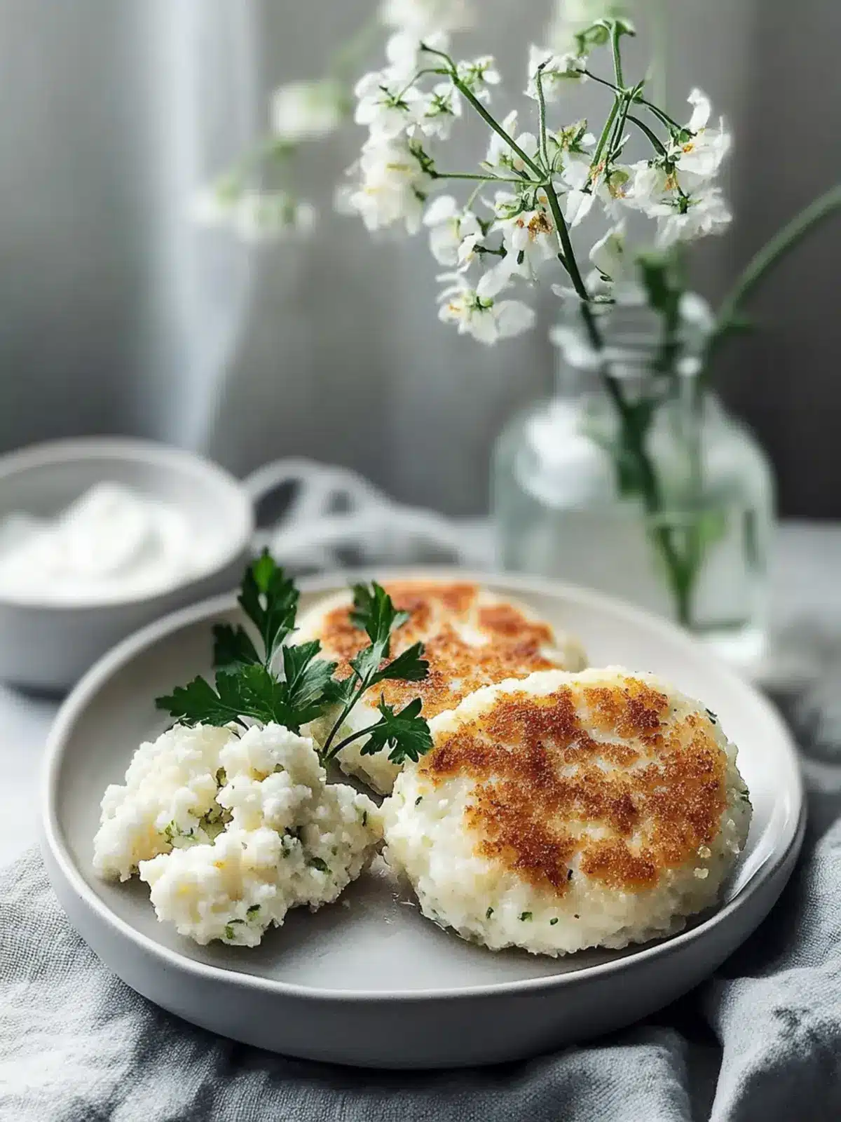 Delicious Niedrig Kohlenhydrat Blumenkohl Frikadellen Recipe 4 Niedrig Kohlenhydrat Blumenkohl Frikadellen