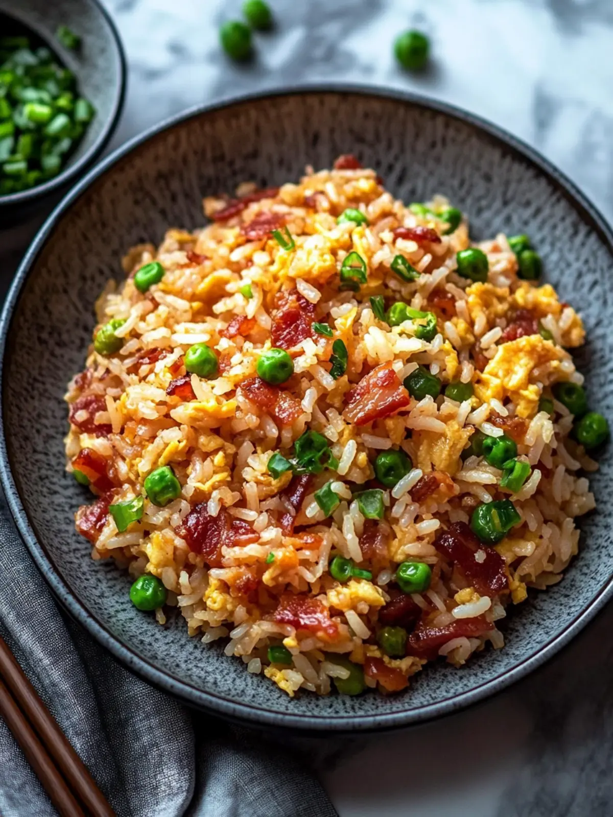 Savory Bacon Fried Rice – Your New Dinner Delight 2 Bacon Fried Rice