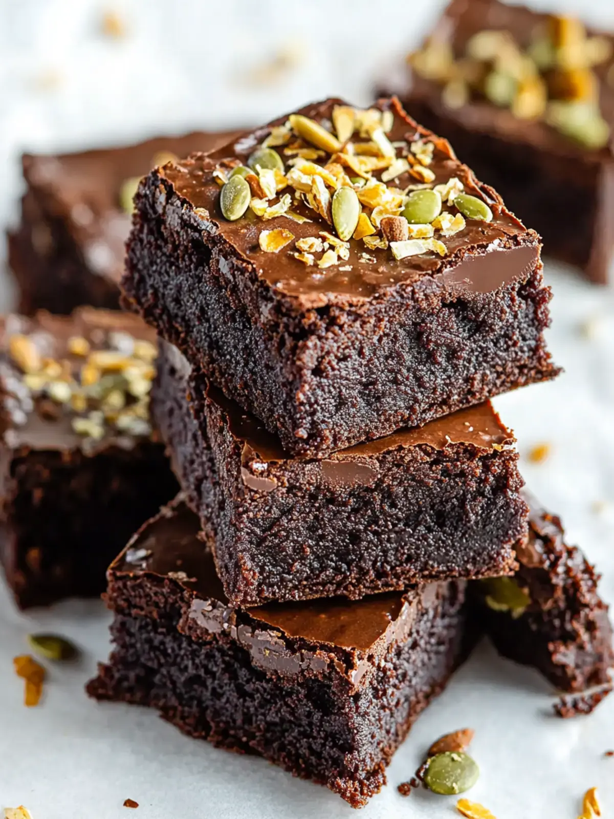 Delicious 4-Ingredient Dubai Chocolate Brownies in 35 Minutes 3 4-Ingredient Dubai Chocolate Brownies