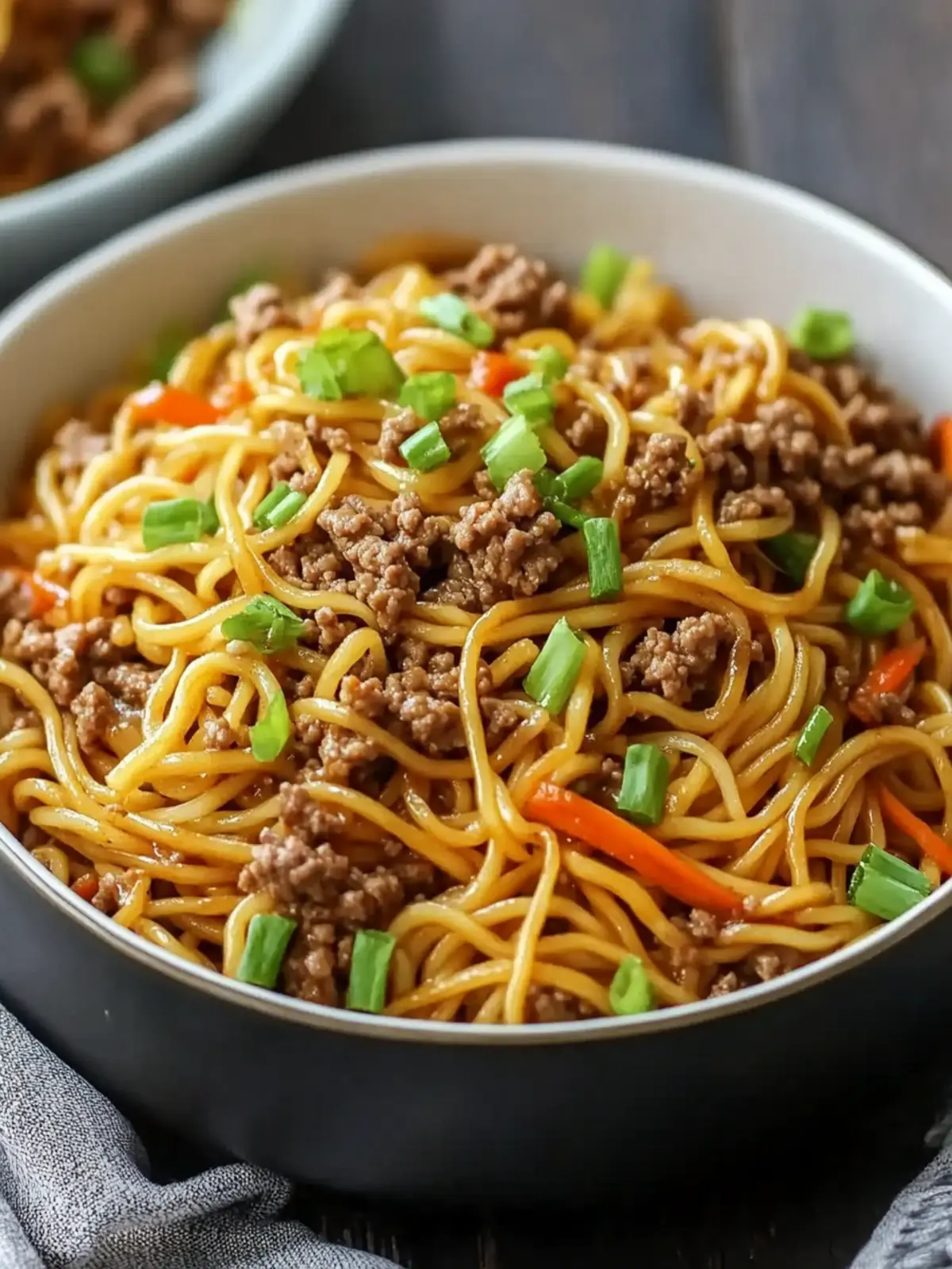 Savory Ground Beef Lo Mein Ready in Just 30 Minutes 3 Ground Beef Lo Mein