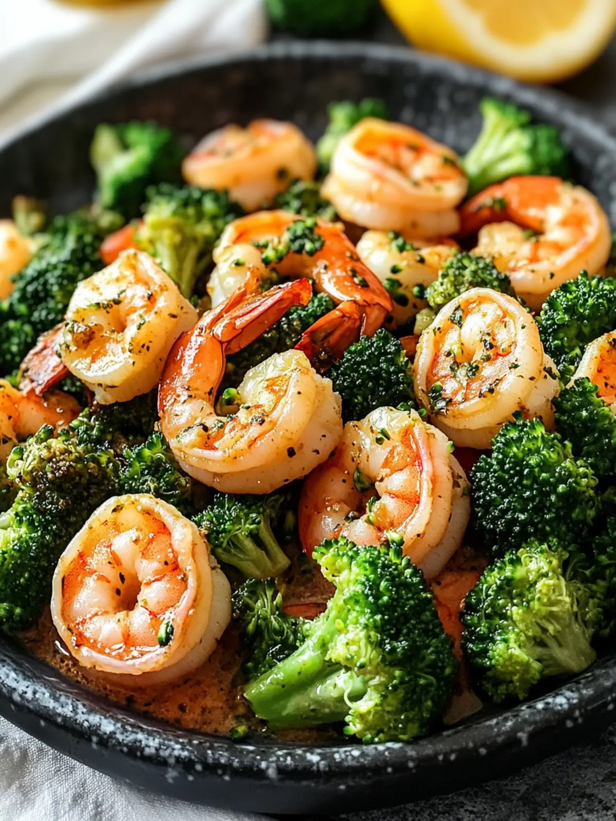 Healthy Garlic Butter Shrimp and Broccoli in 30 Minutes! 3 Healthy Garlic Butter Shrimp and Broccoli